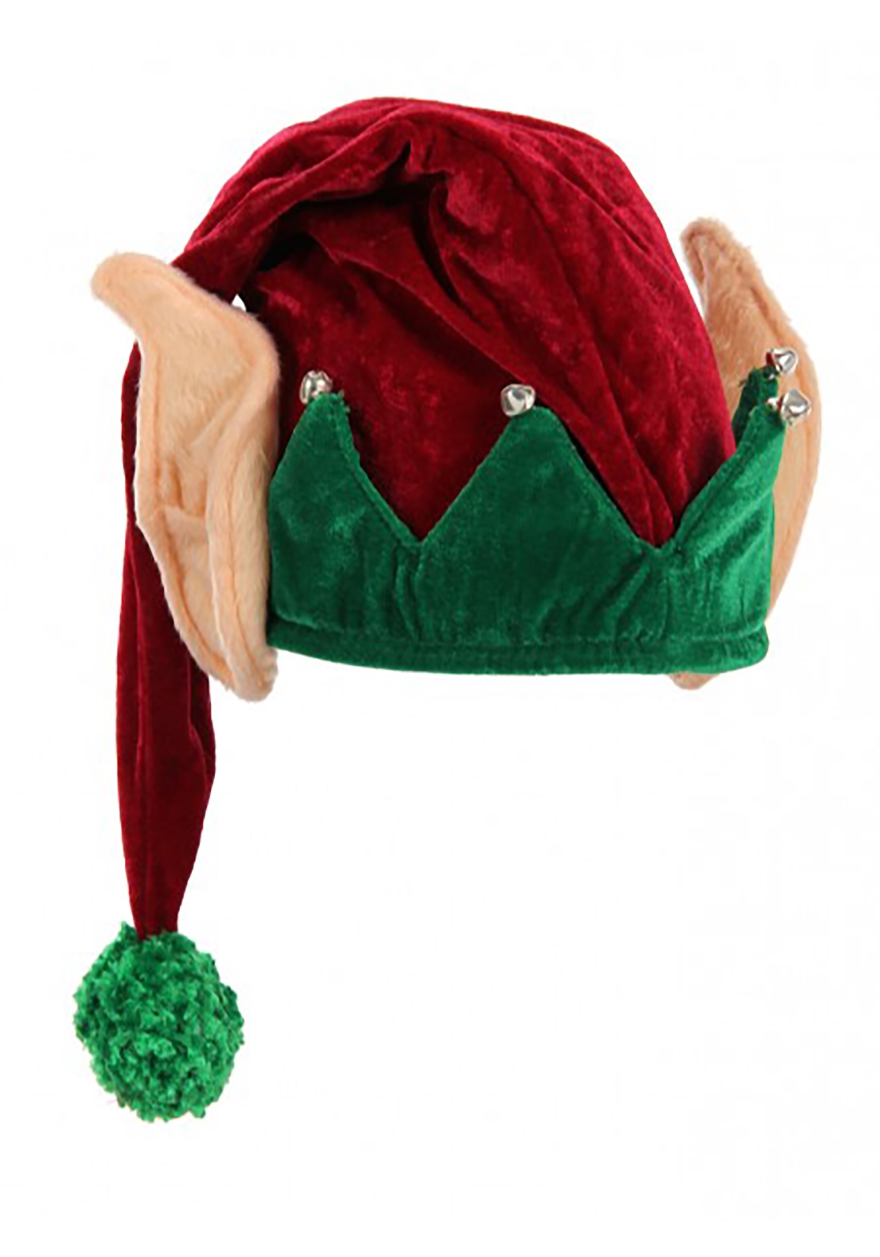 Adult Costume Elf Soft Hat with Ears