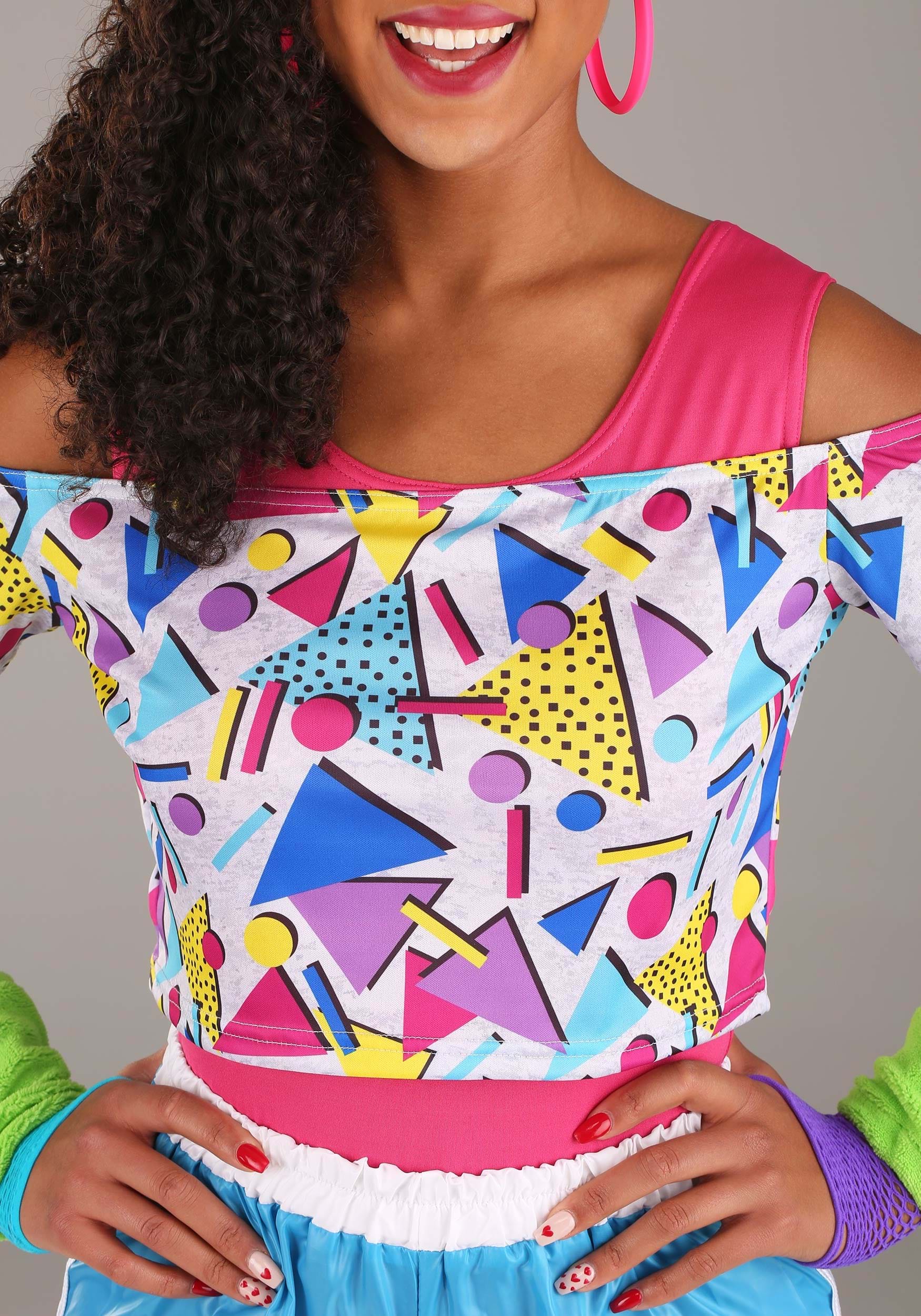 Work It Out 80s Women's Costume 4 Work It Out 80s Women's Costume
