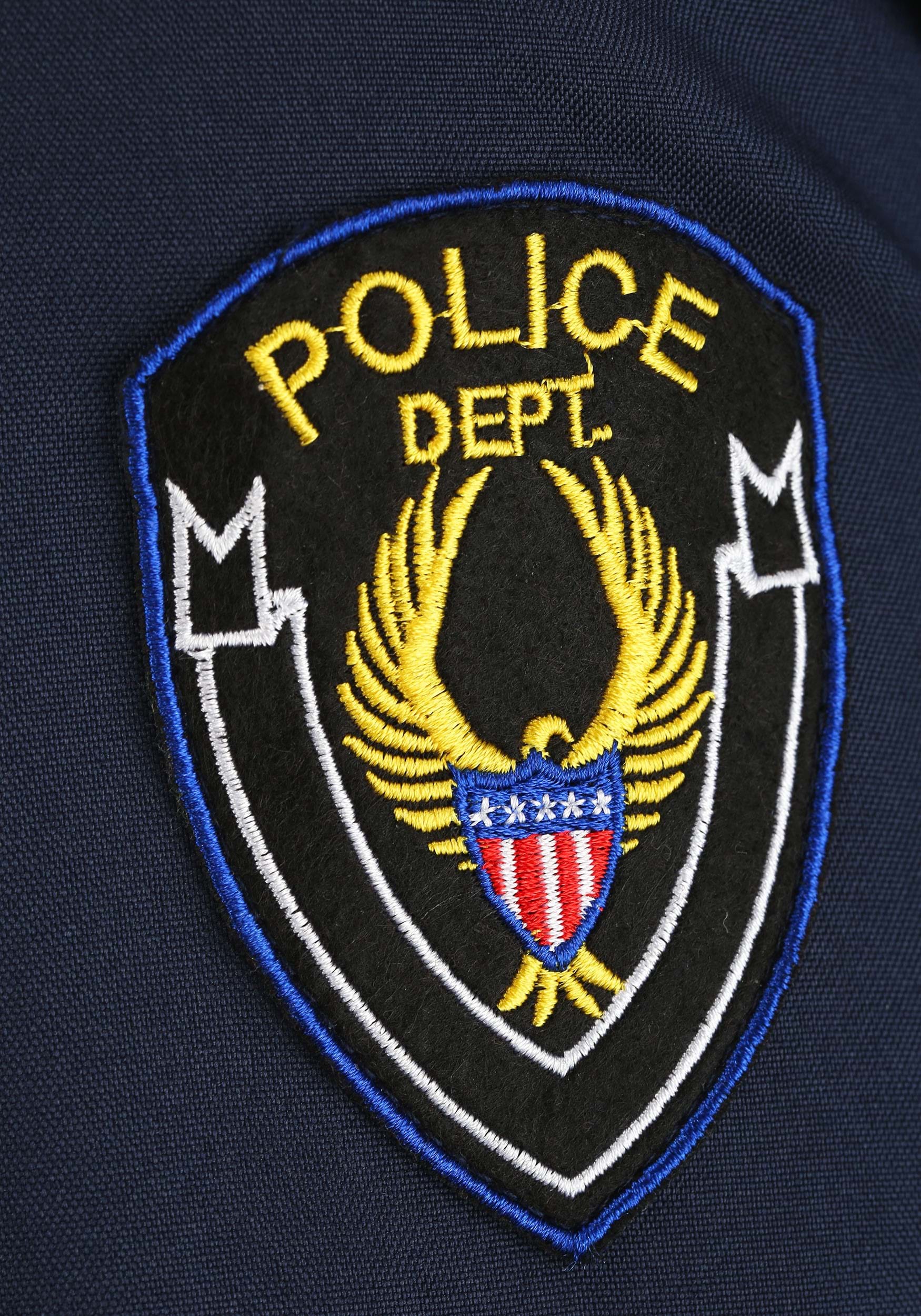 Long Sleeve Police Costume Shirt for Men 4 Long Sleeve Police Costume Shirt for Men