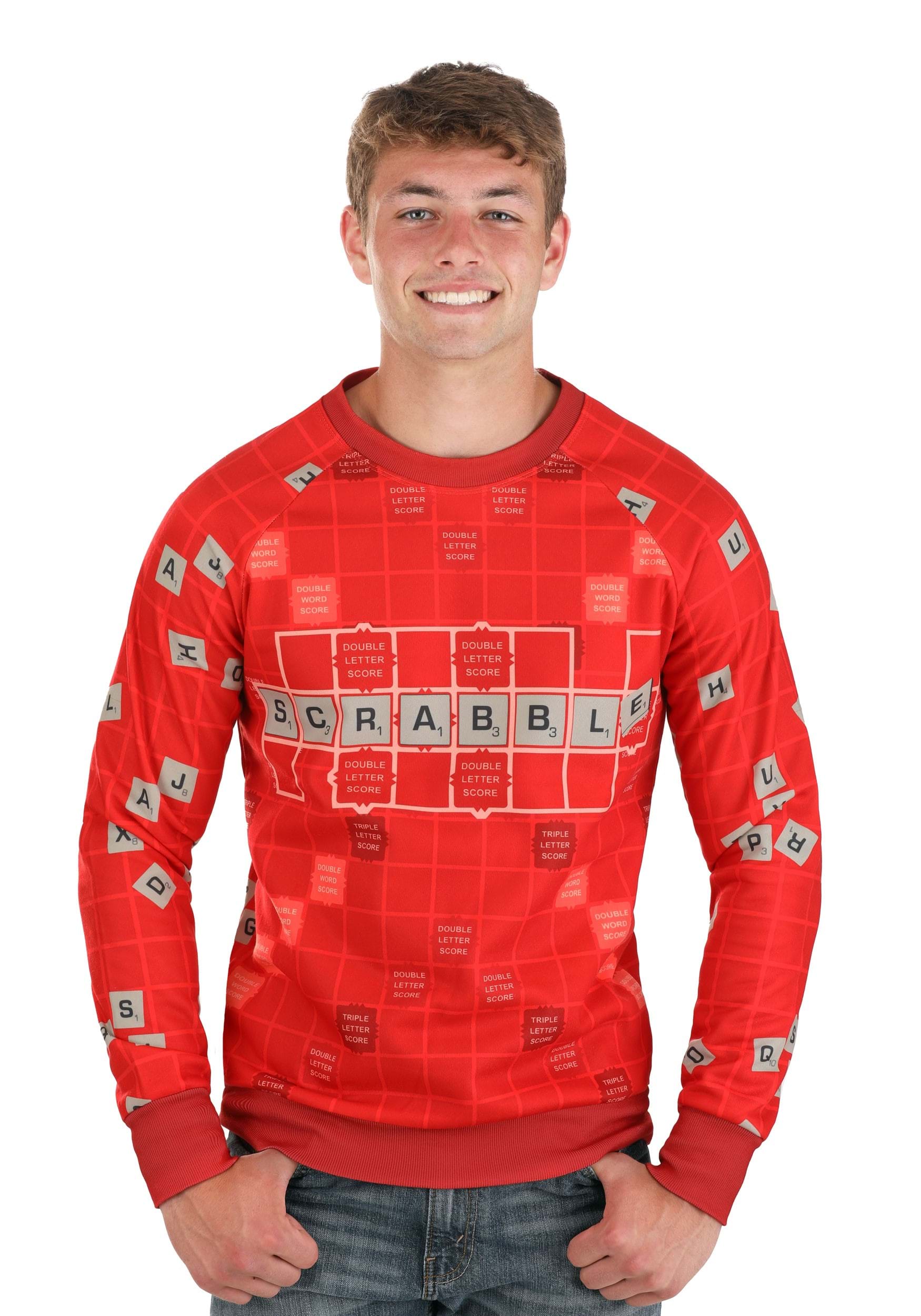 Scrabble Sweatshirt for Adults