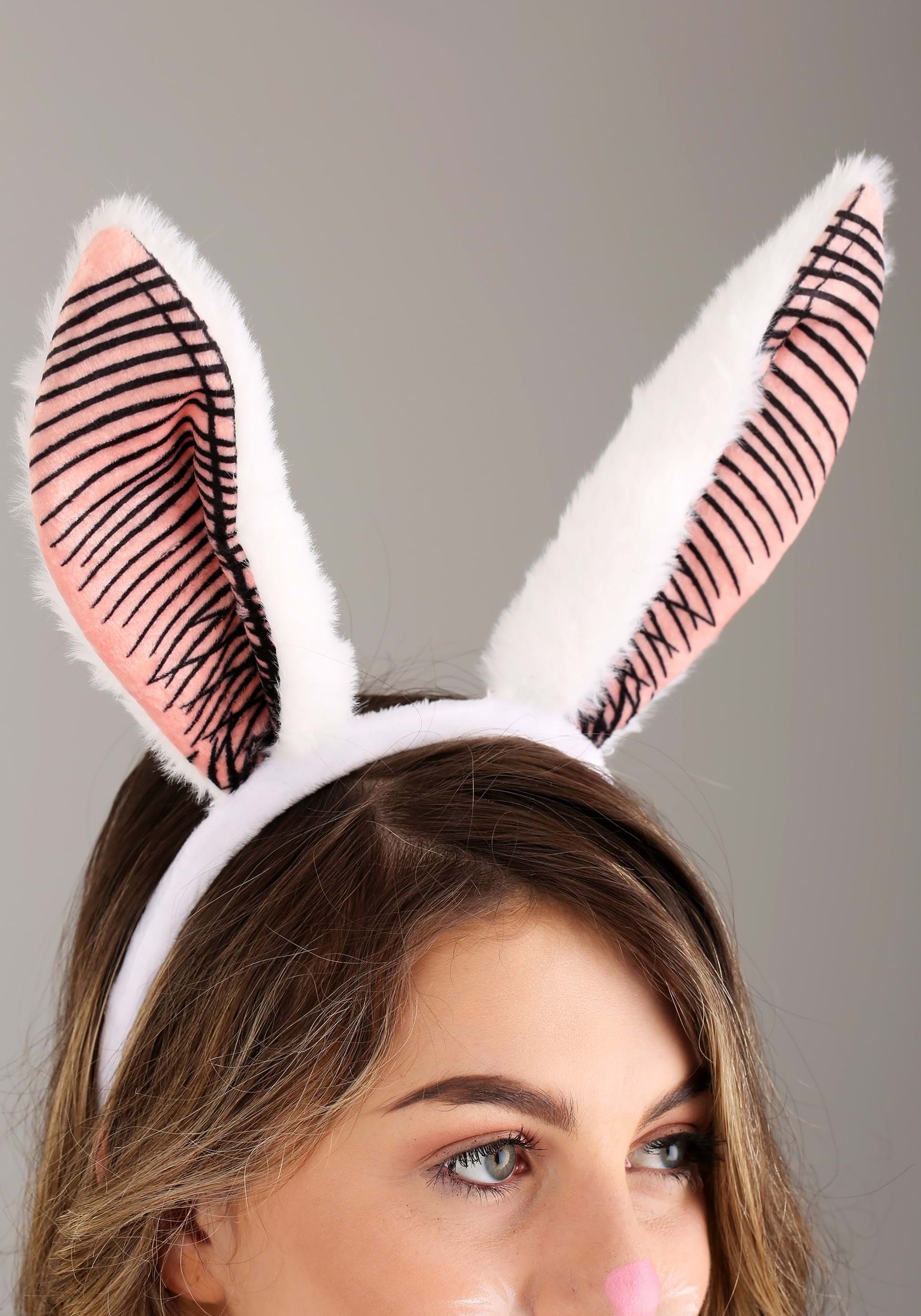 White Rabbit Adult Costume Kit 4 White Rabbit Adult Costume Kit