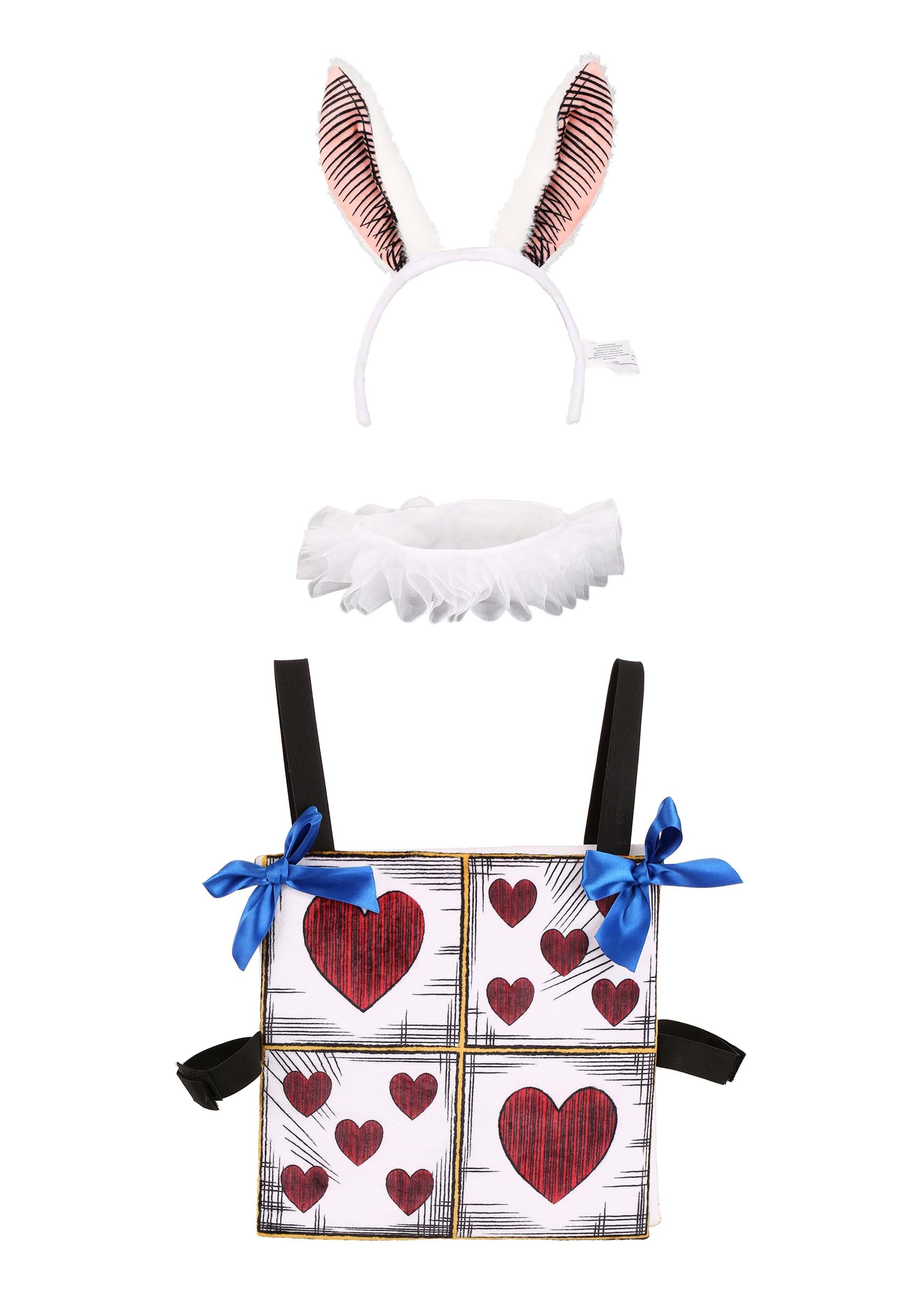 White Rabbit Adult Costume Kit 7 White Rabbit Adult Costume Kit