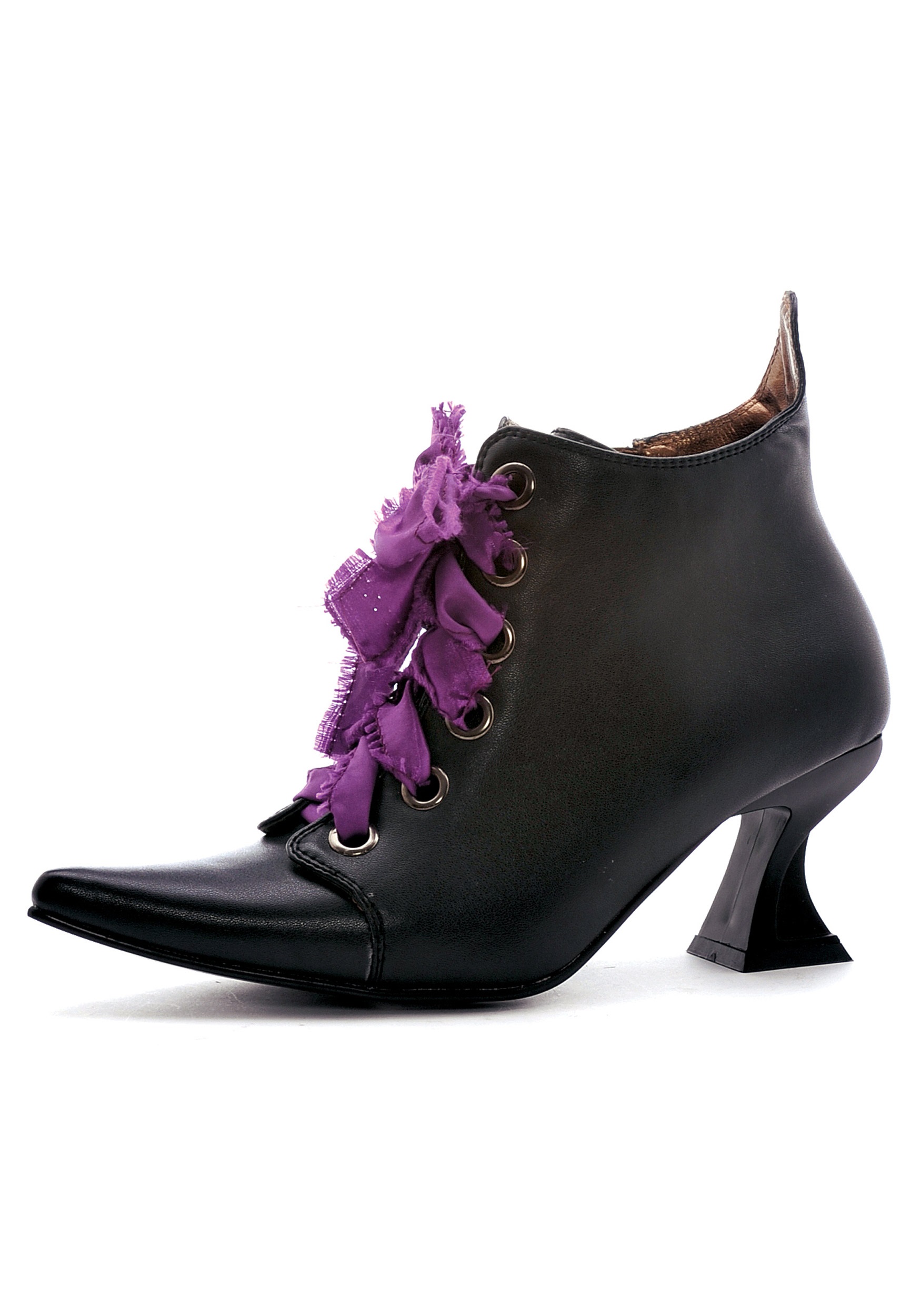 Lace Up Witch Costume Shoes for Women