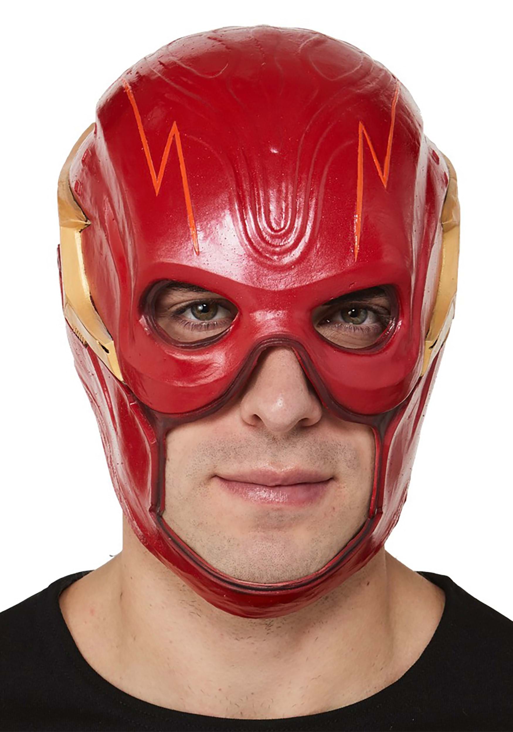 DC Comics Adult The Flash Latex Costume Helmet/Mask