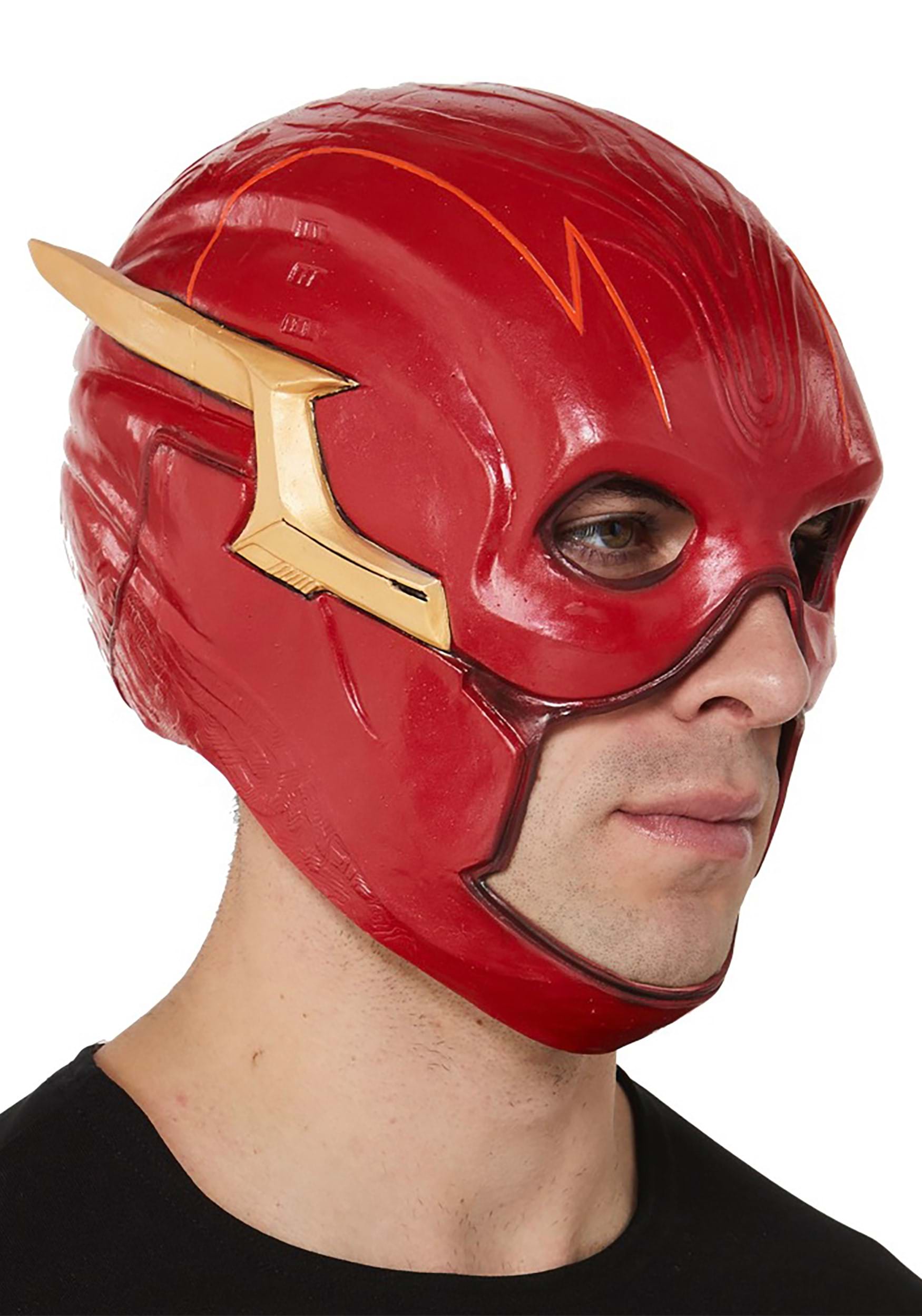 DC Comics Adult The Flash Latex Costume Helmet/Mask