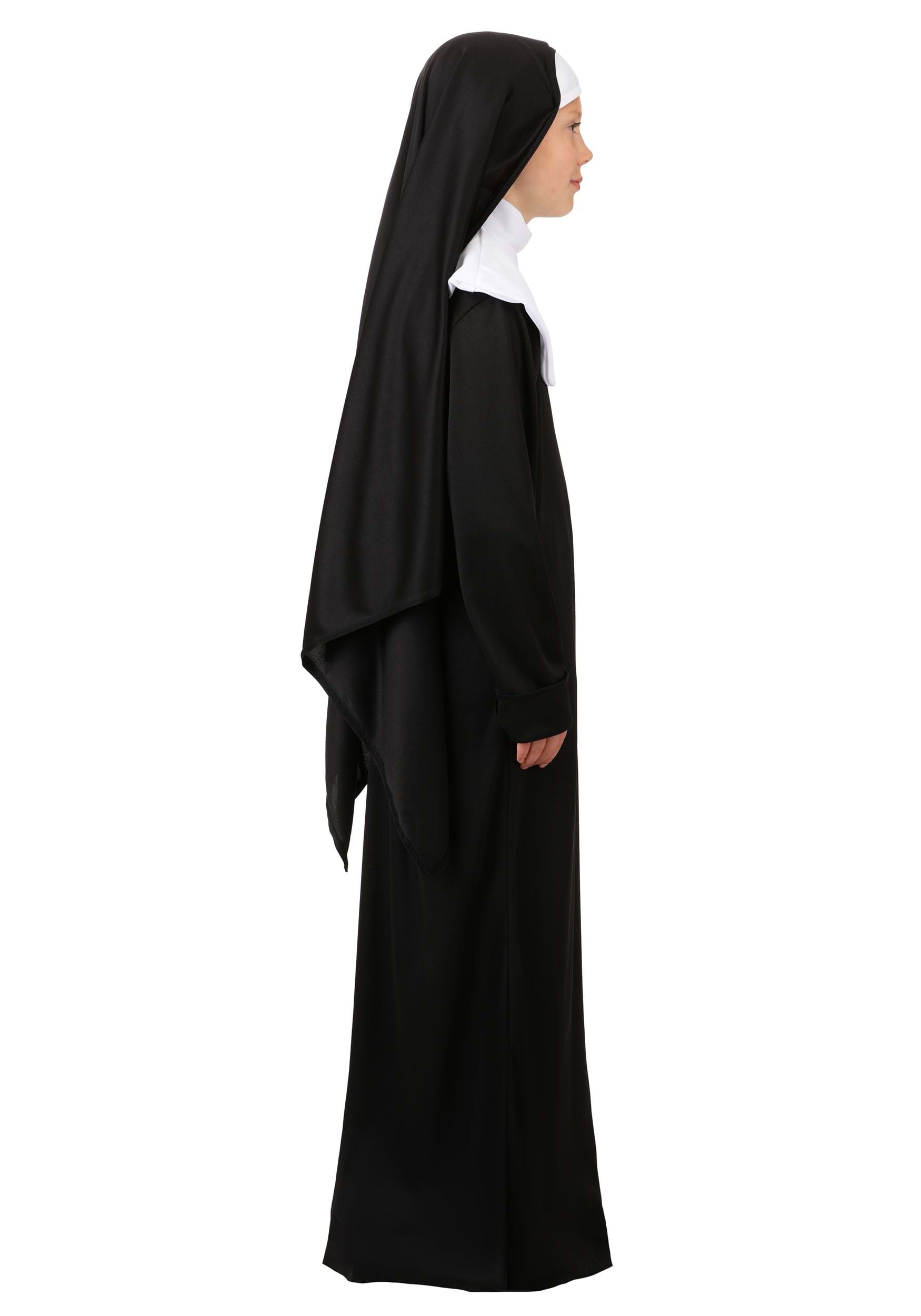 Girl's Catholic Nun Costume 6 Girl's Catholic Nun Costume