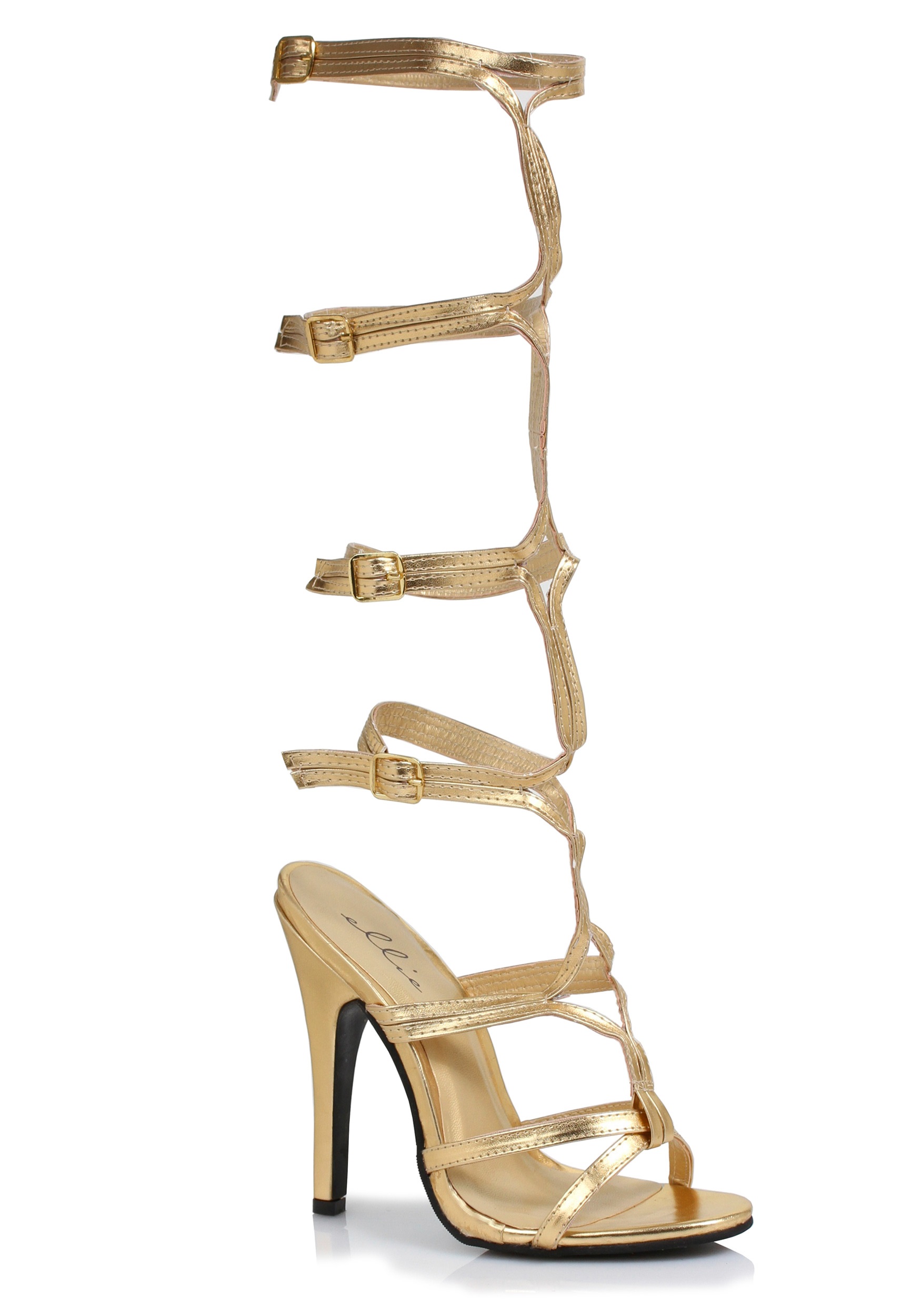 Women's Gold Goddess Costume Heels 1 Women's Gold Goddess Costume Heels