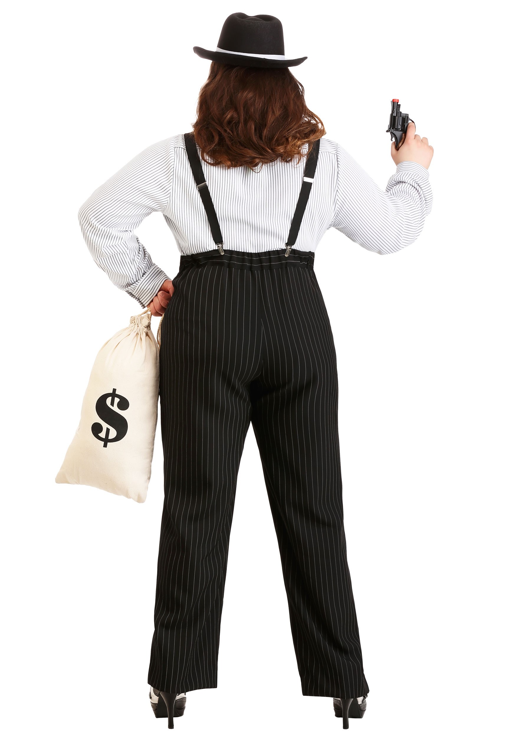1920s Gangster Lady Plus Size Costume