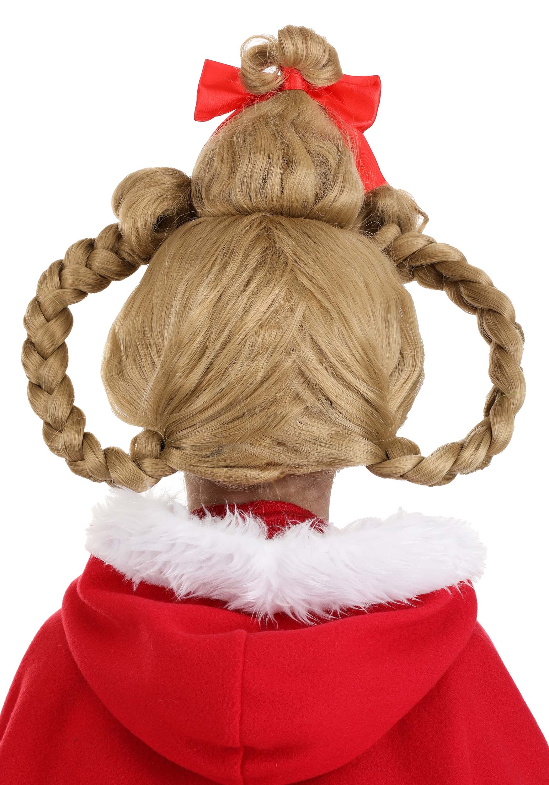 Kid's Dr. Seuss Cindy Lou Who Deluxe Costume Wig