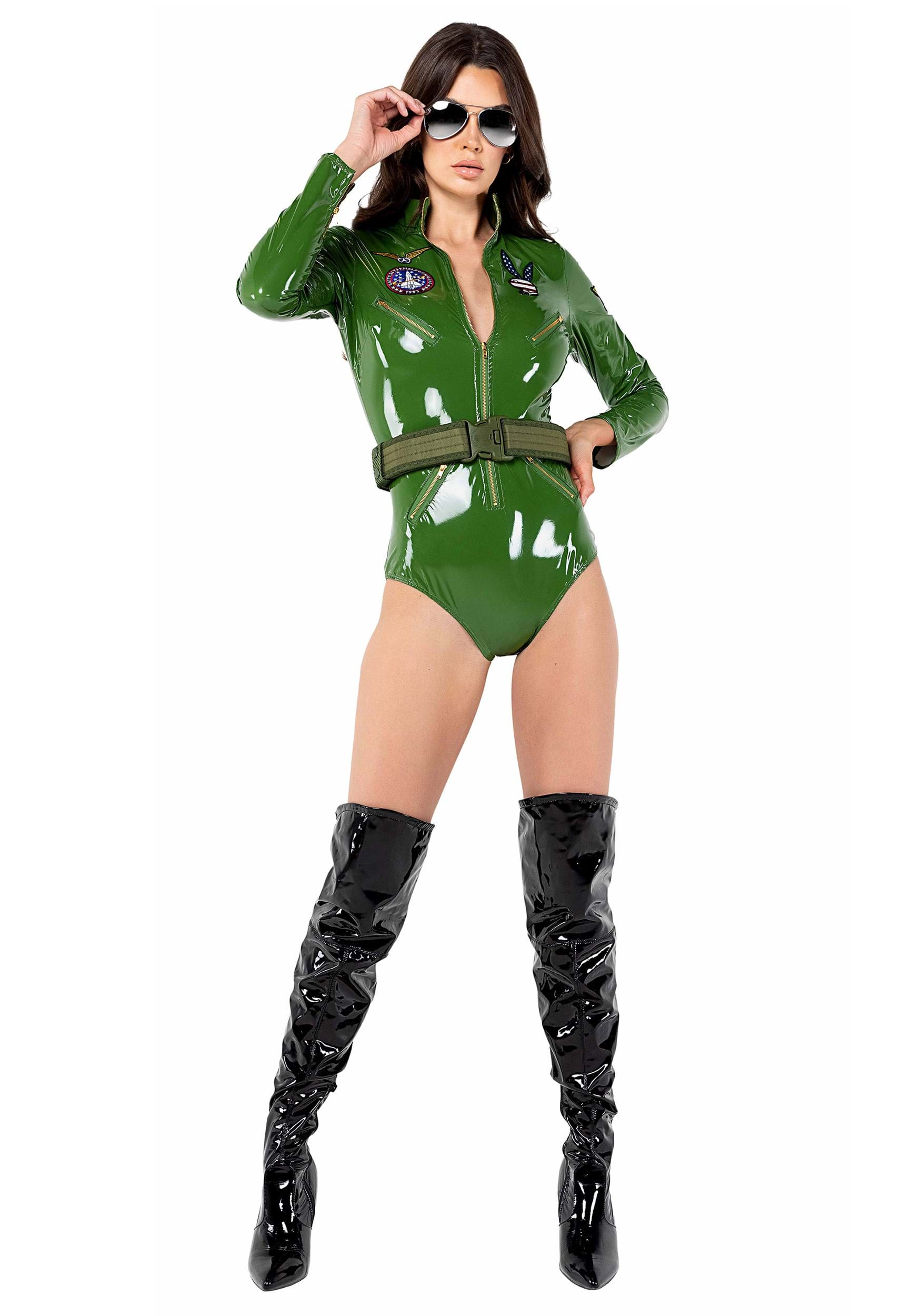 Playboy Pilot Costume for Women