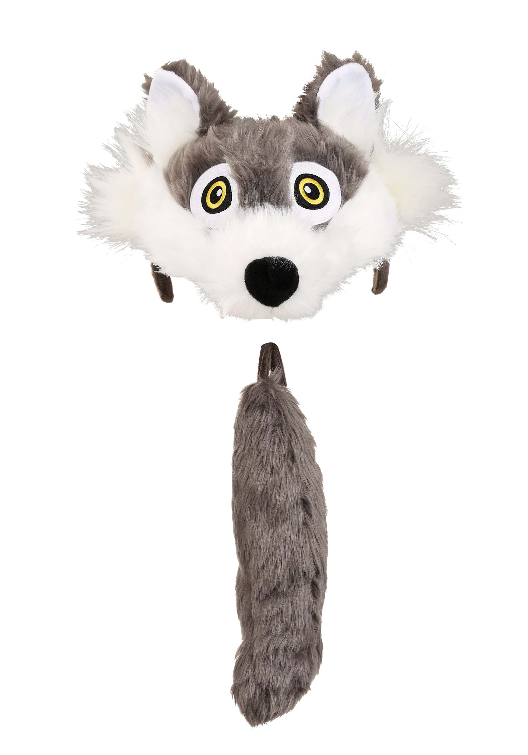 Wolf Soft Headband & Tail Costume Kit