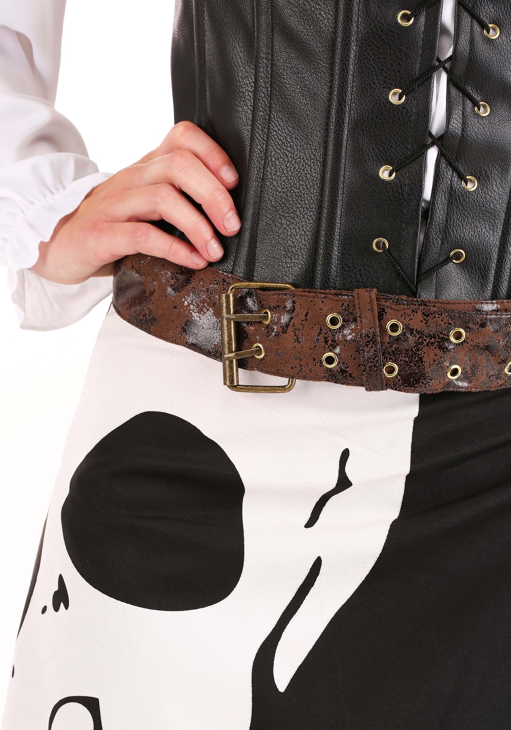 Women's Skeleton Flag Rogue Pirate Costume