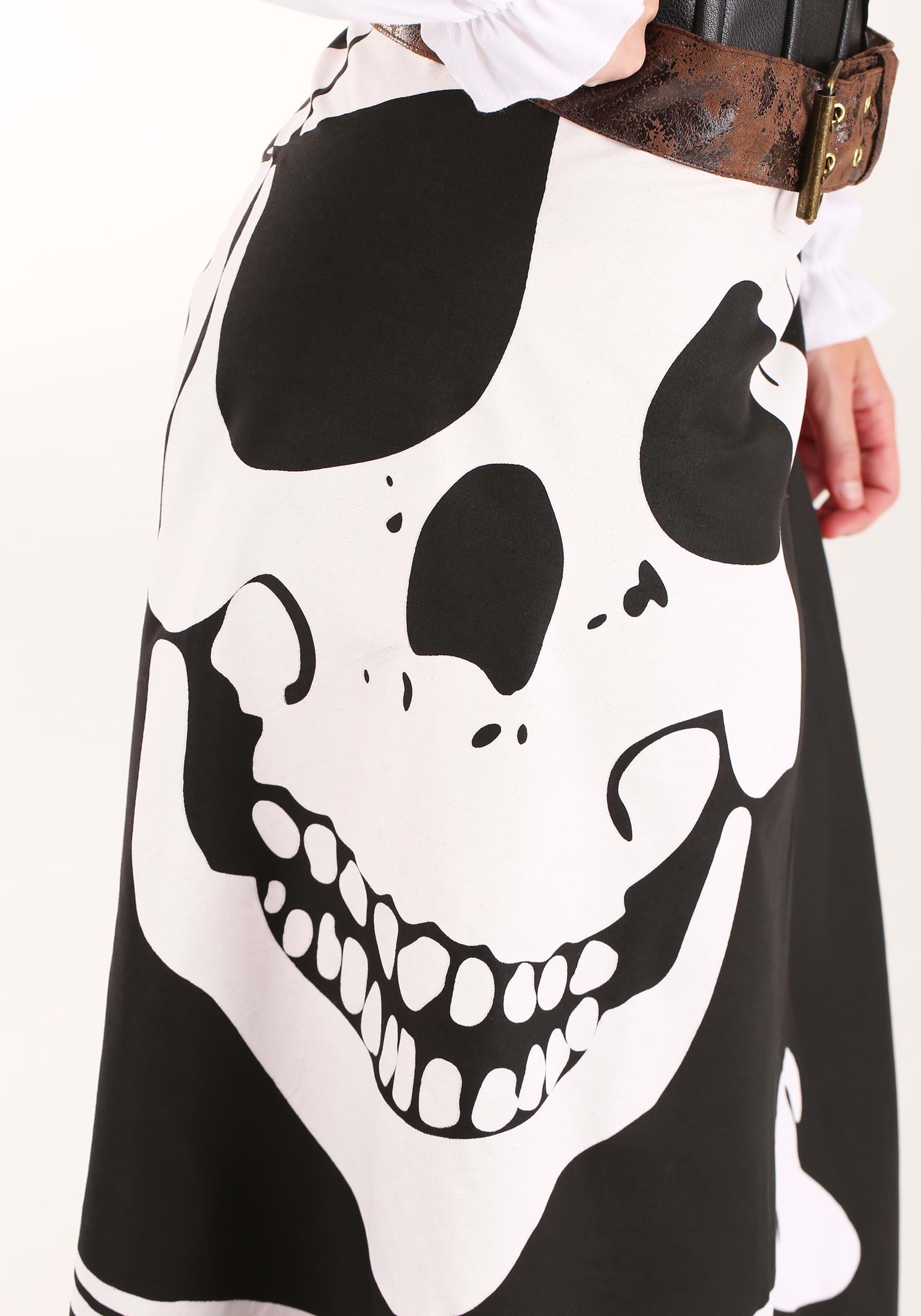 Women's Skeleton Flag Rogue Pirate Costume