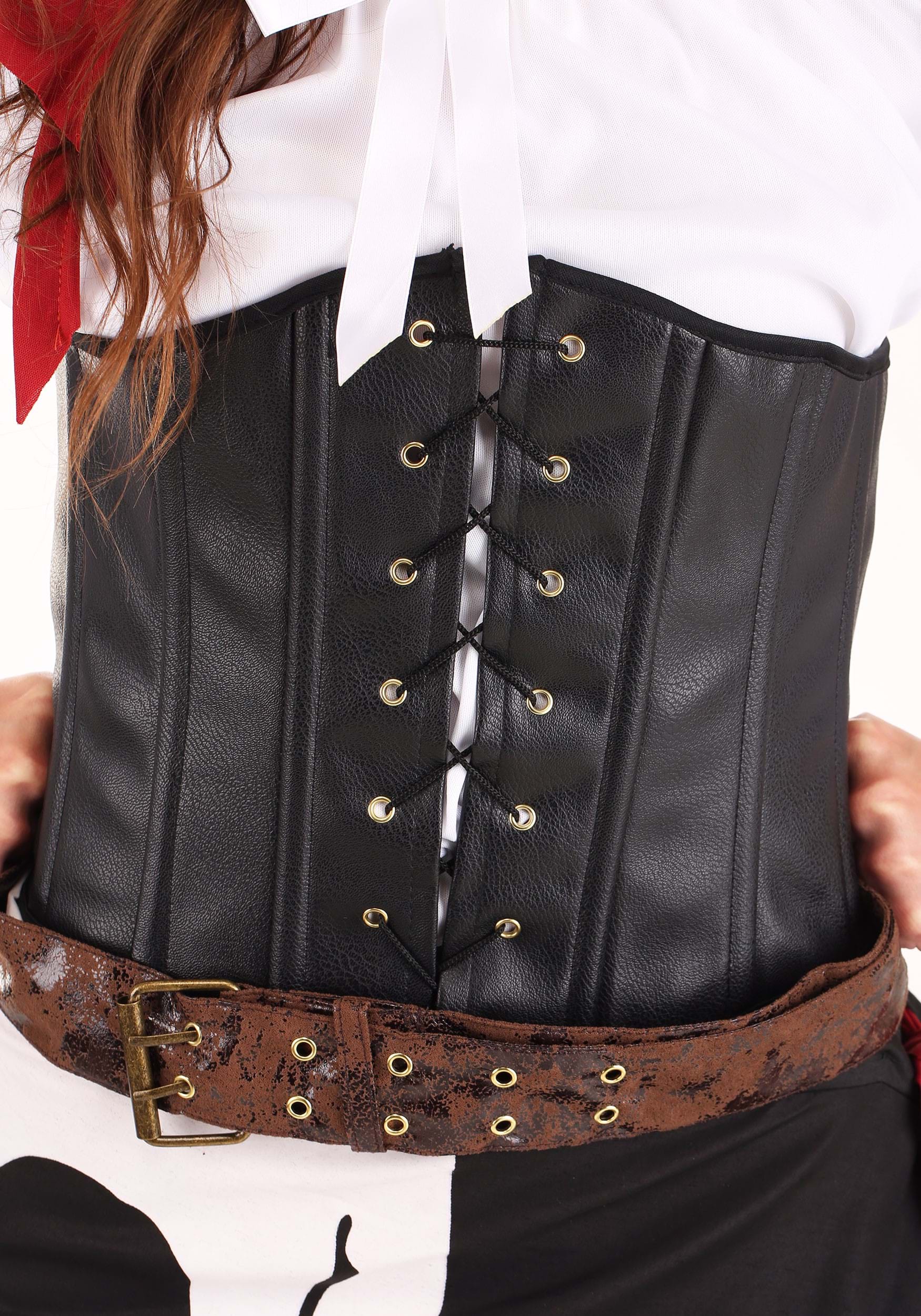 Women's Skeleton Flag Rogue Pirate Costume