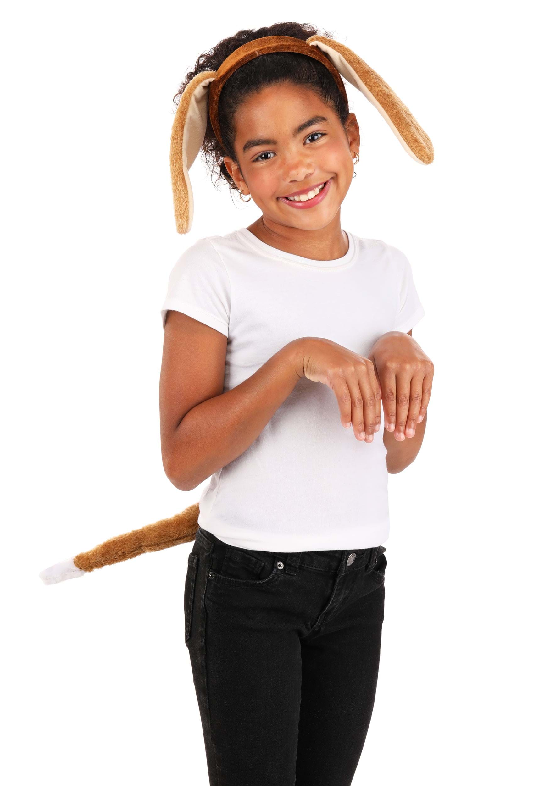 Floppy Puppy Ears and Tail Costume Accessory Kit