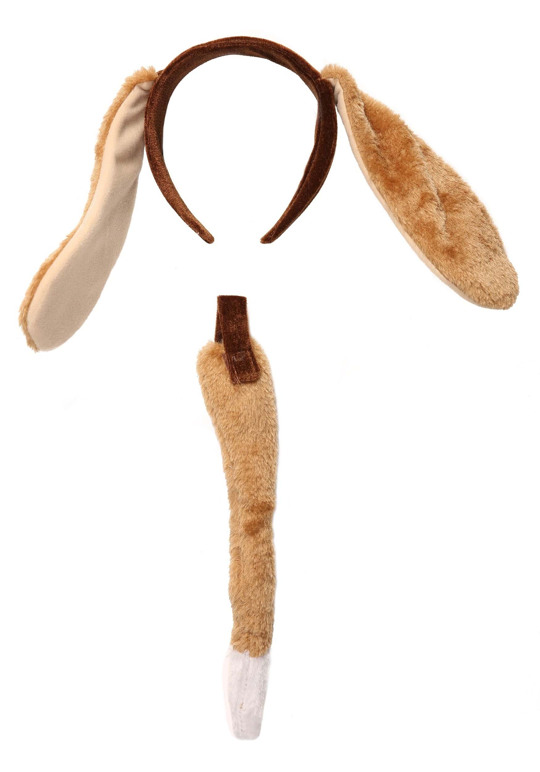 Floppy Puppy Ears and Tail Costume Accessory Kit