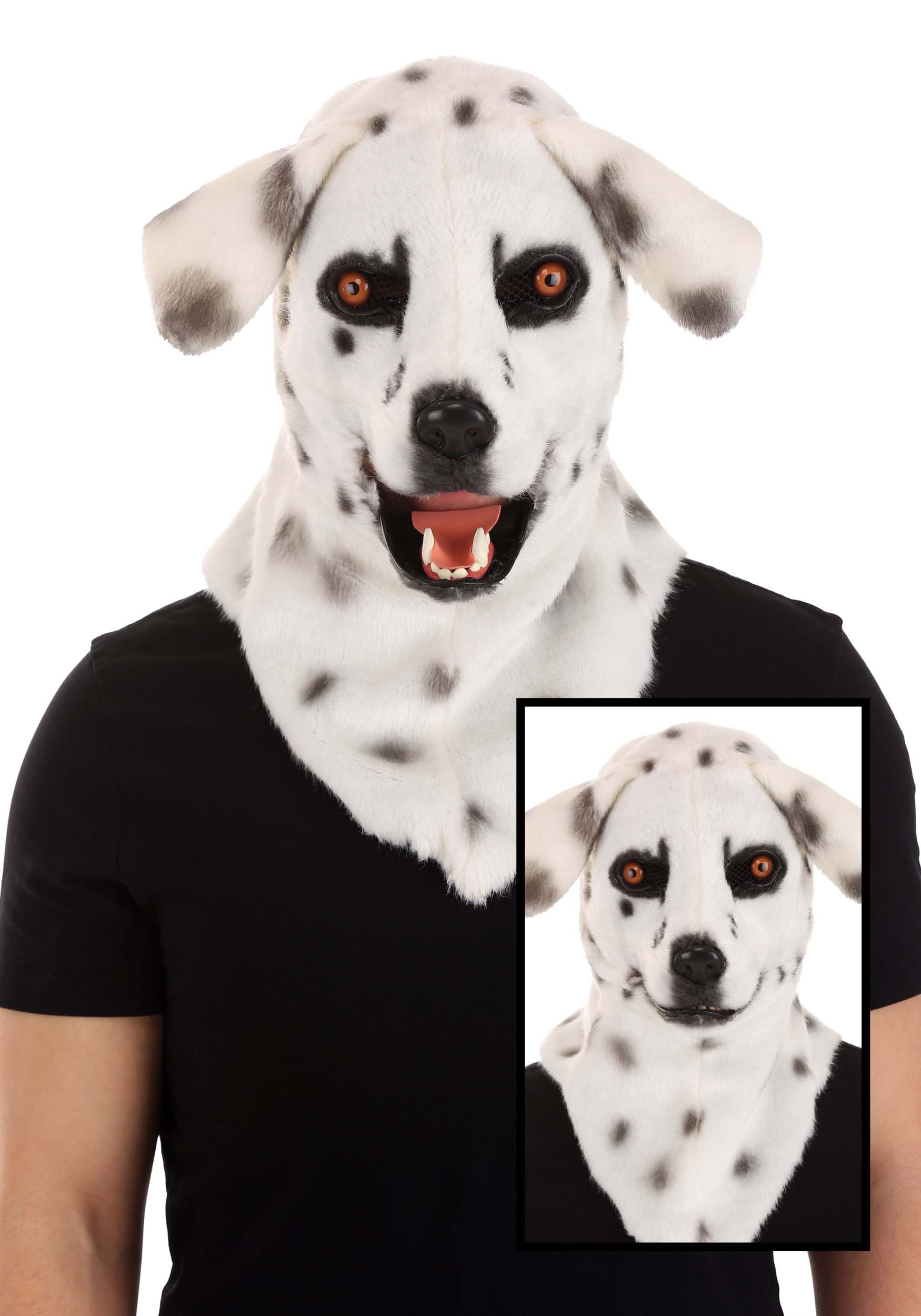 Adult Dalmatian Mouth Mover Mask