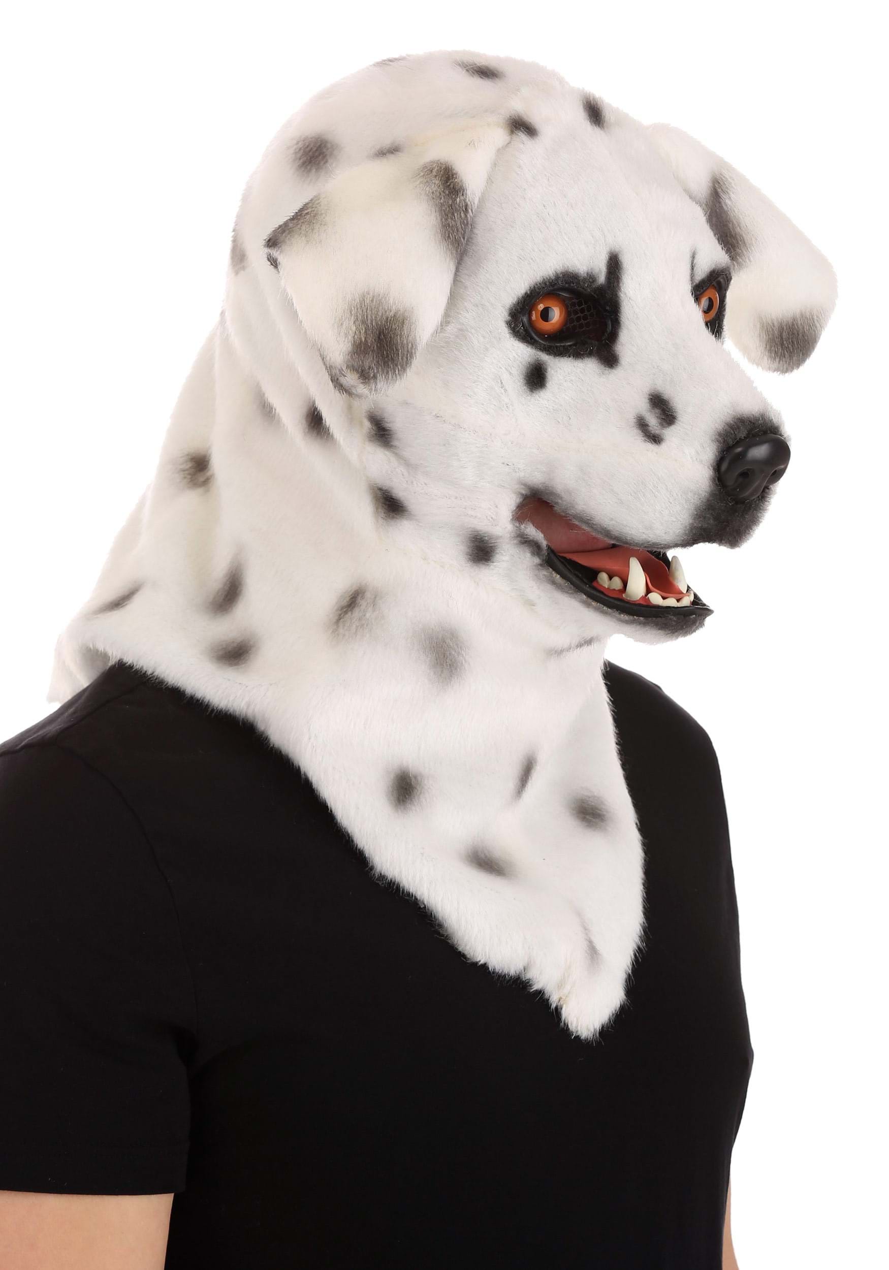 Adult Dalmatian Mouth Mover Mask