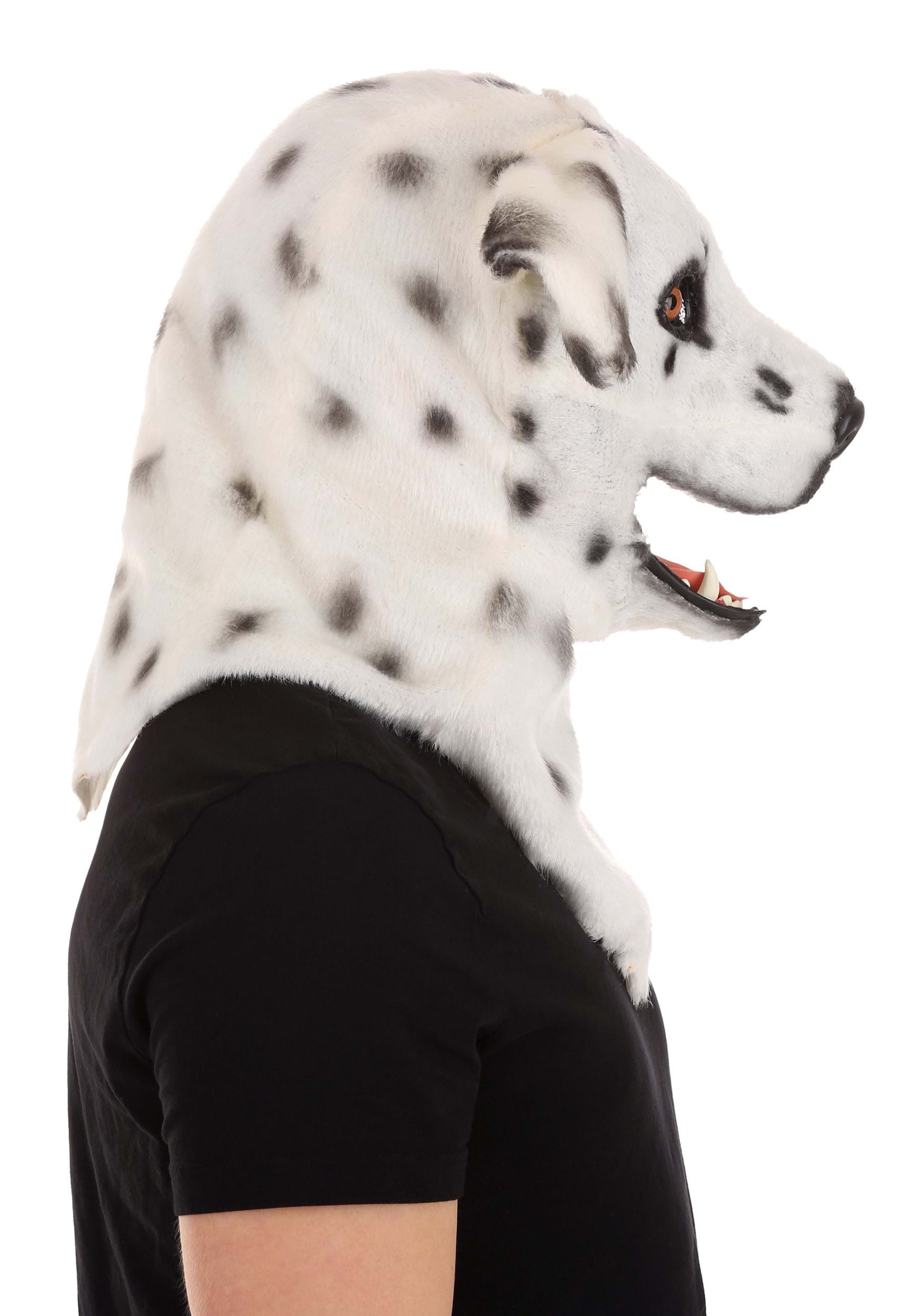 Adult Dalmatian Mouth Mover Mask