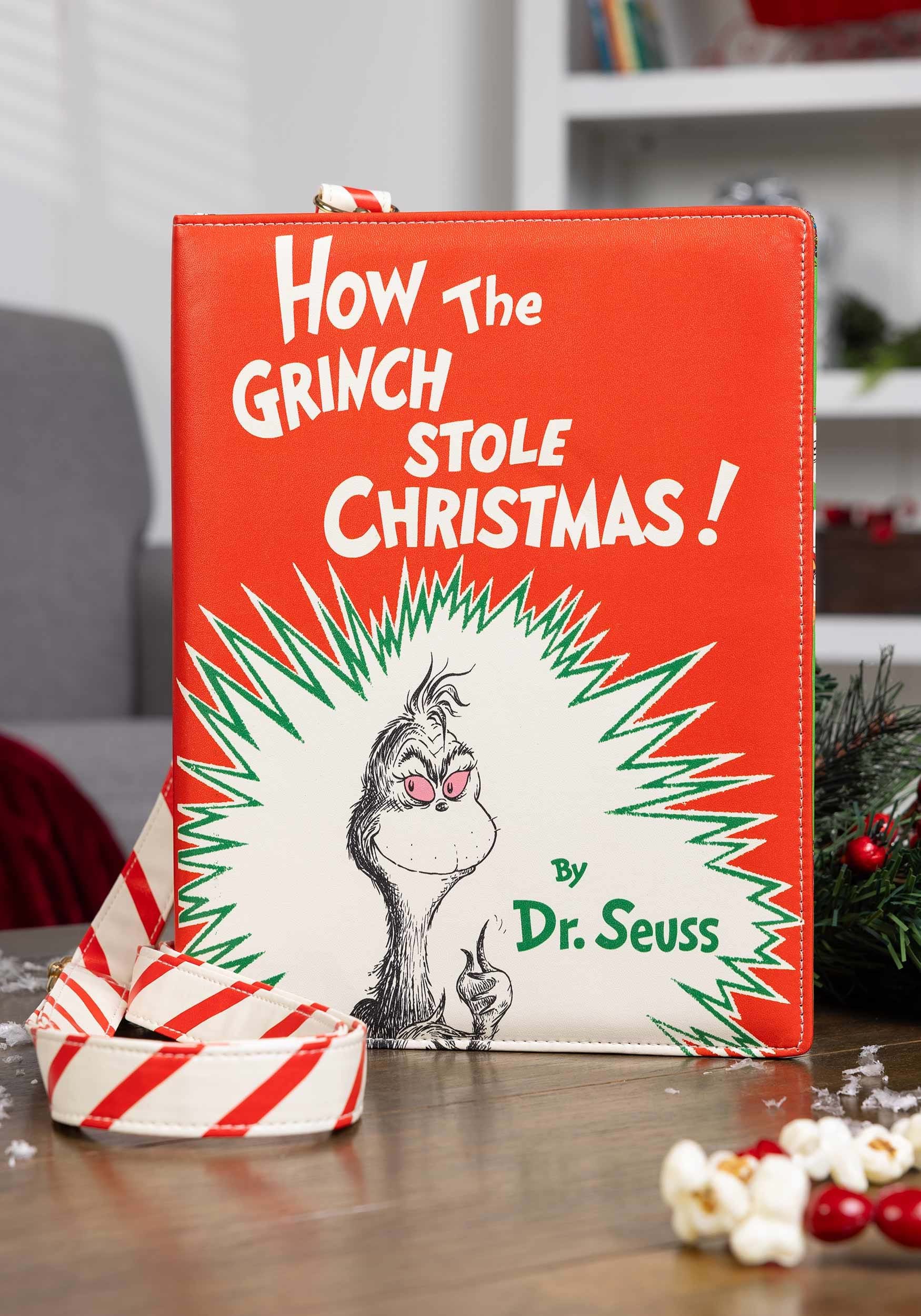 Dr. Seuss How the Grinch Stole Christmas Book Purse