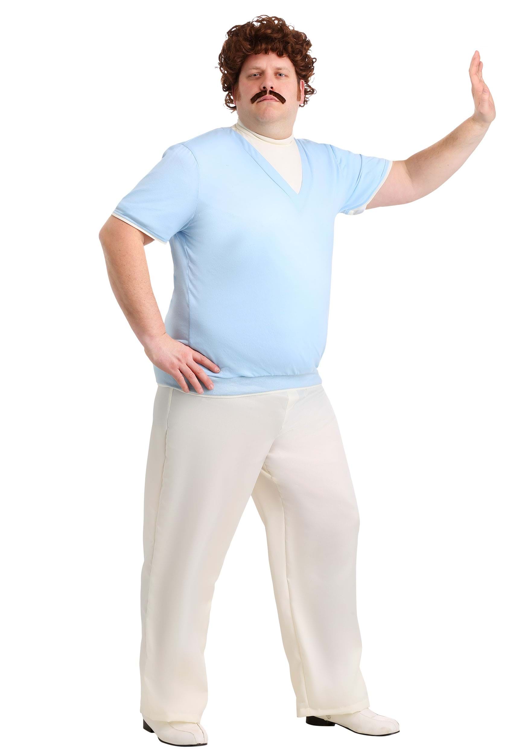 Men's Plus Size Casual Friar Cook Costume