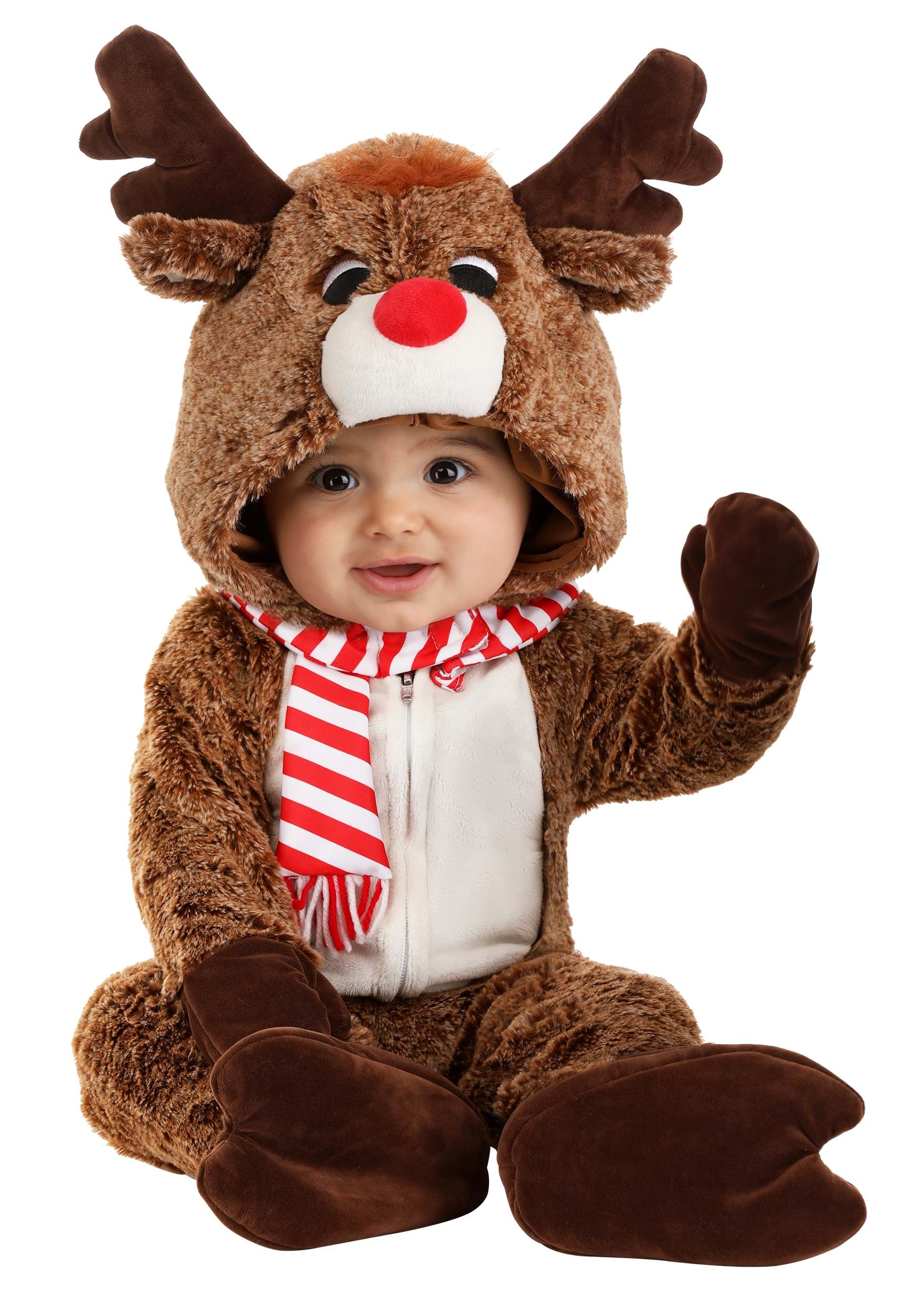 Reindeer Plush Costume for Infants 1 Reindeer Plush Costume for Infants
