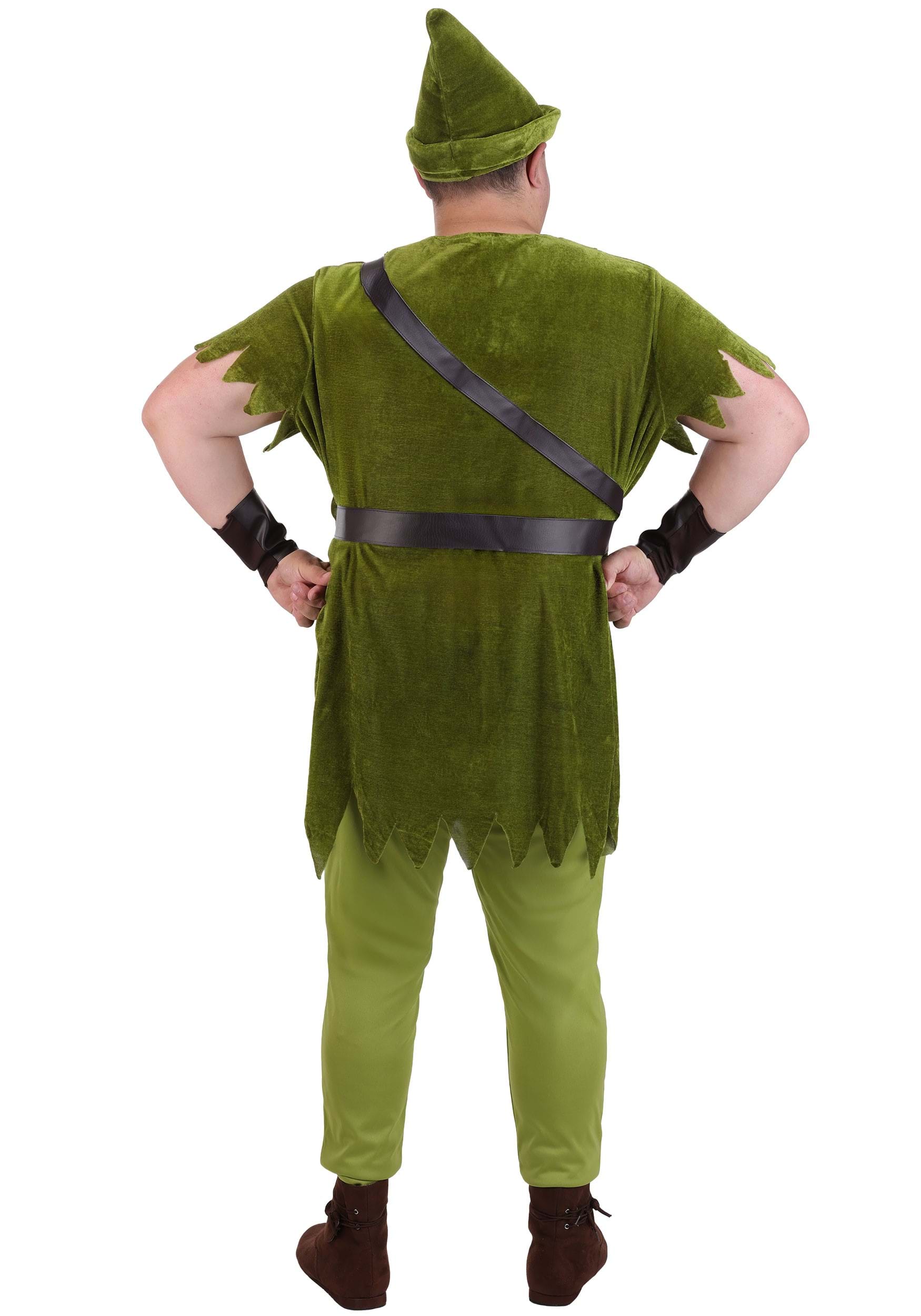 Men's Plus Size Classic Peter Pan Costume