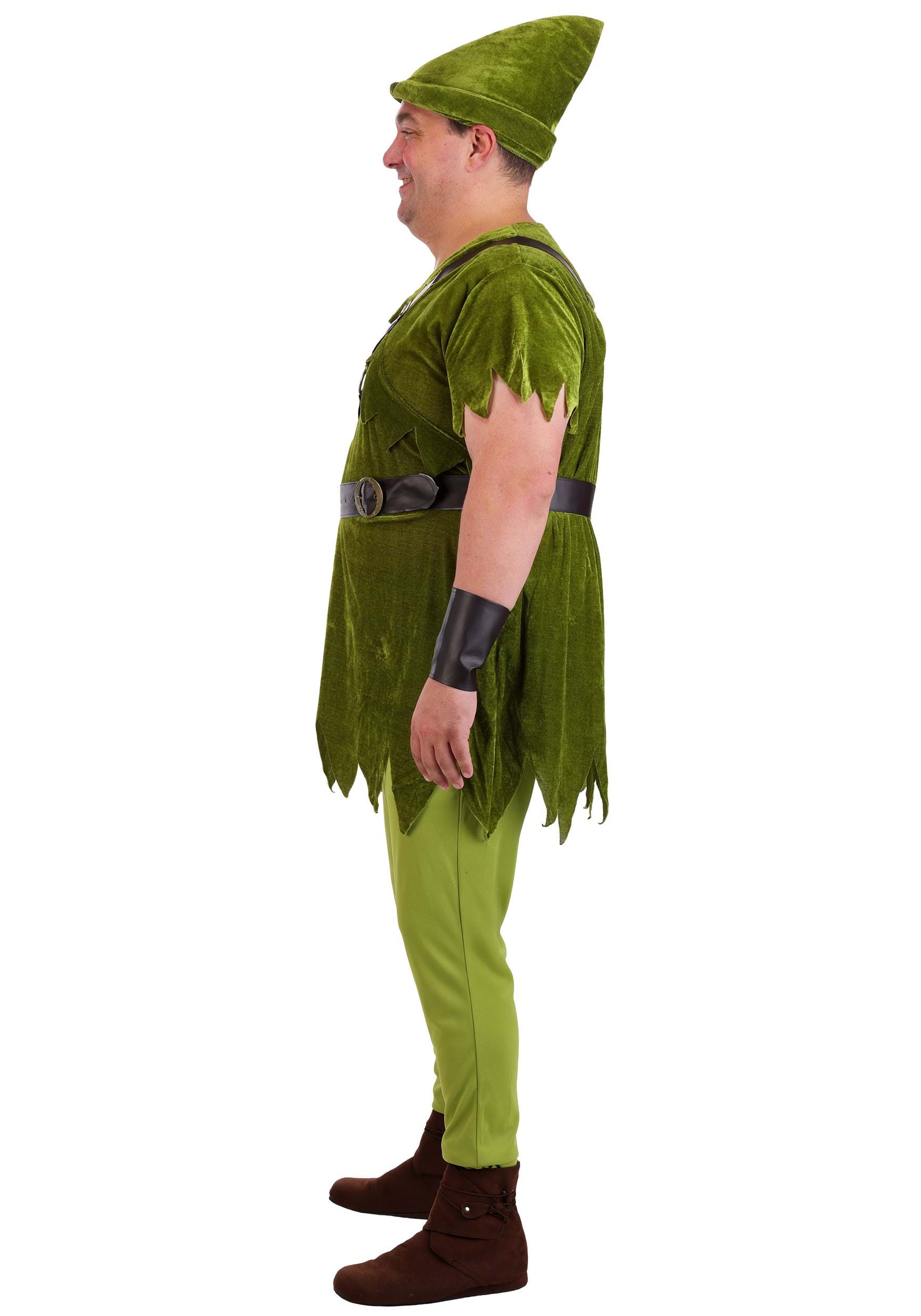 Men's Plus Size Classic Peter Pan Costume