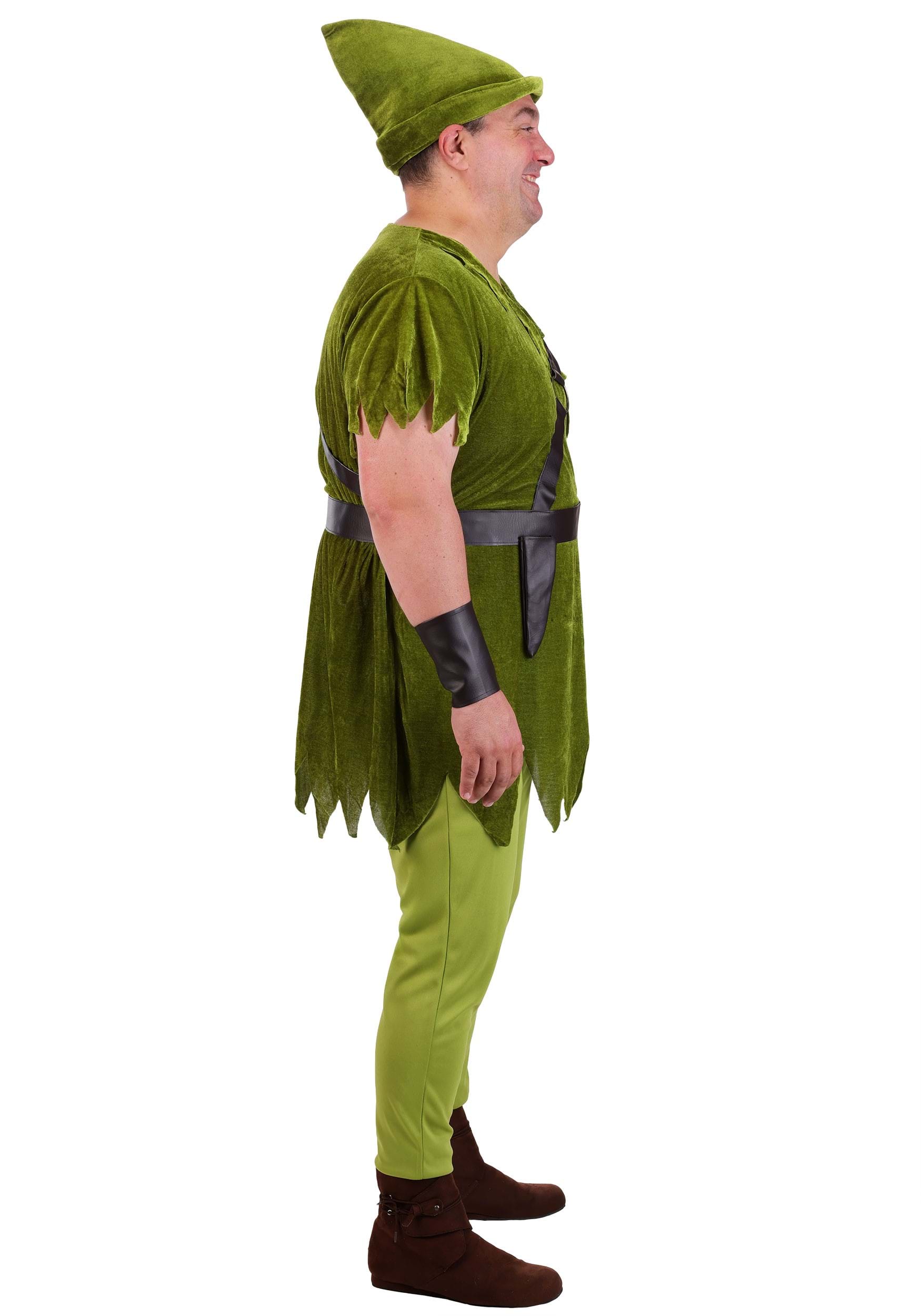 Men's Plus Size Classic Peter Pan Costume