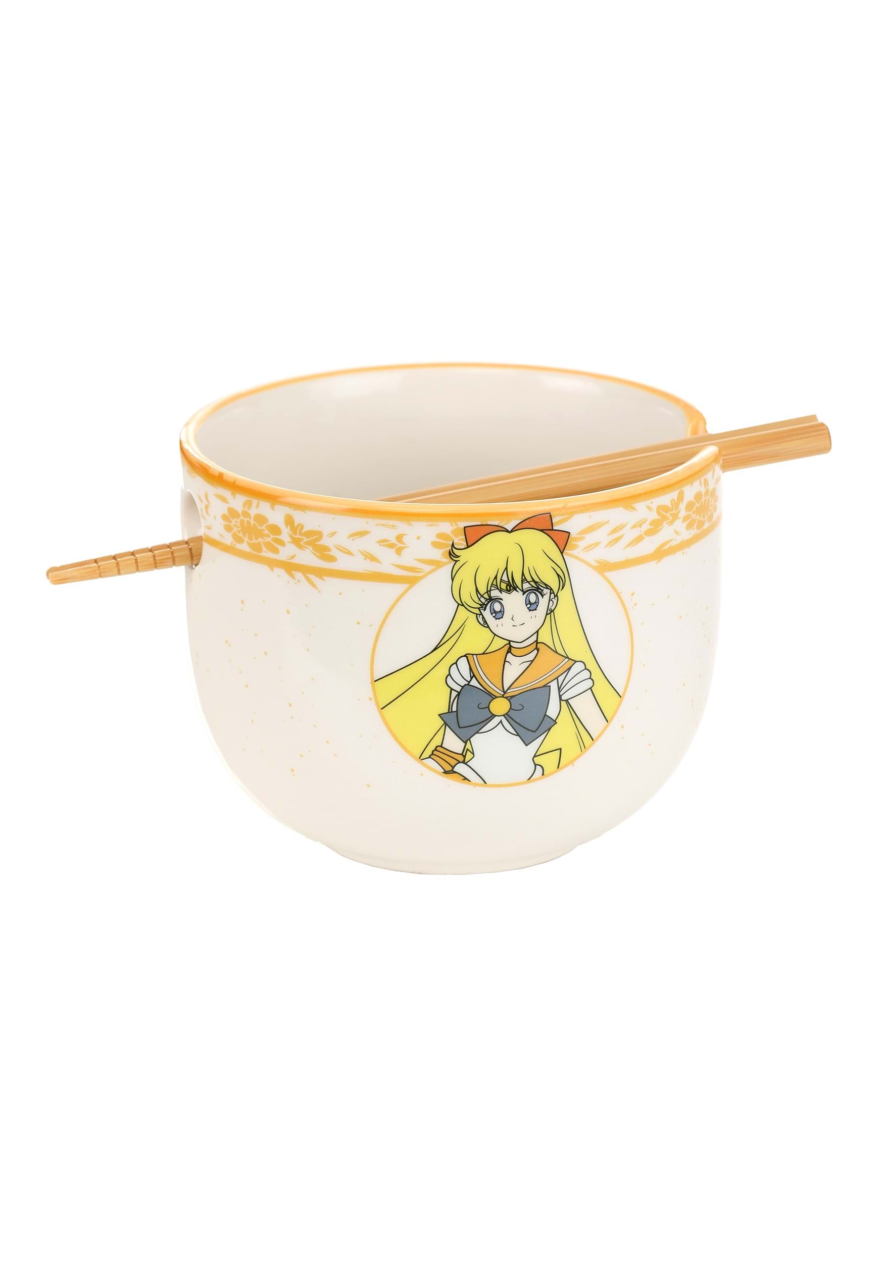5 Piece Sailor Moon Sailor Scouts Ramen Bowl Set