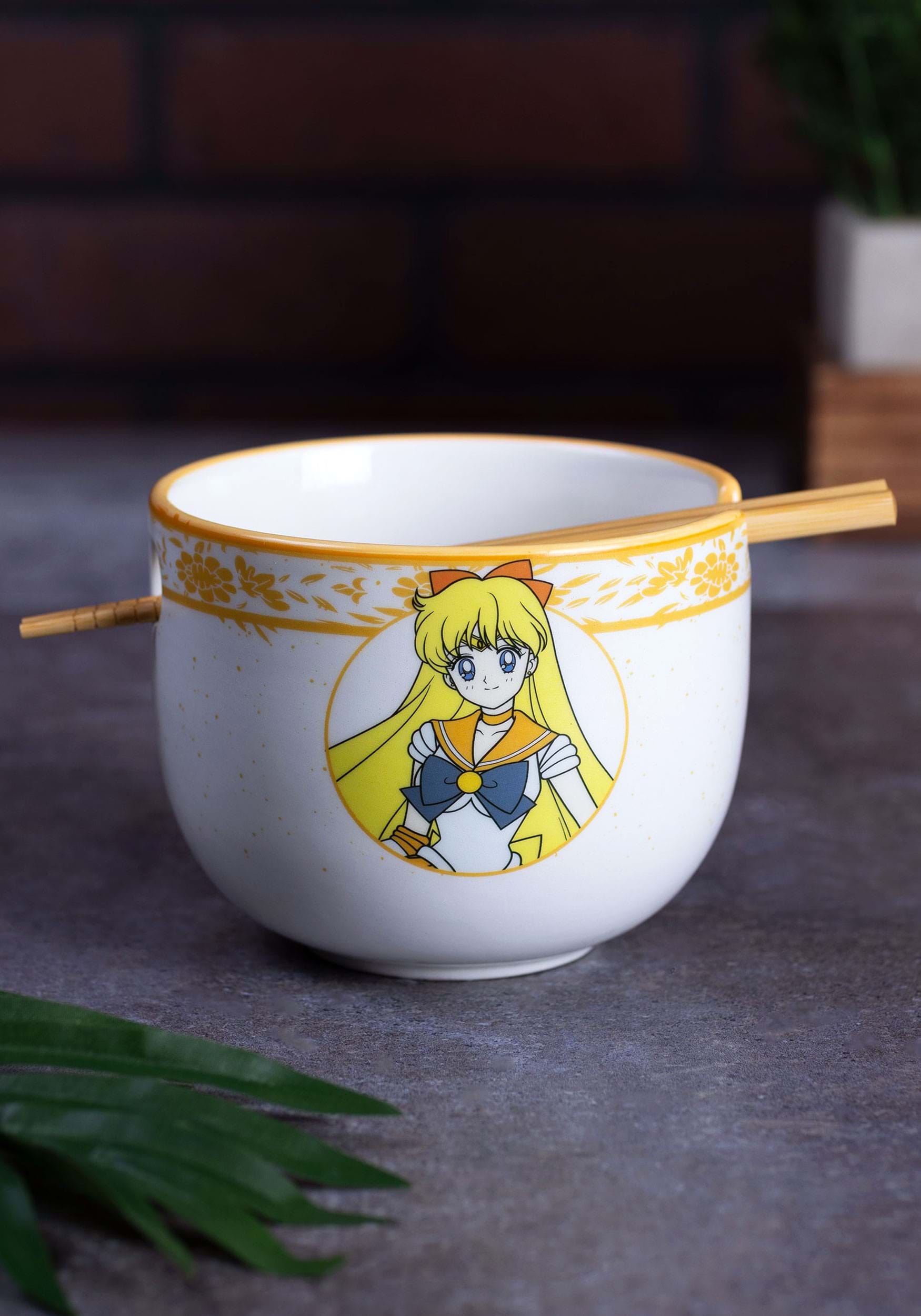 5 Piece Sailor Moon Sailor Scouts Ramen Bowl Set