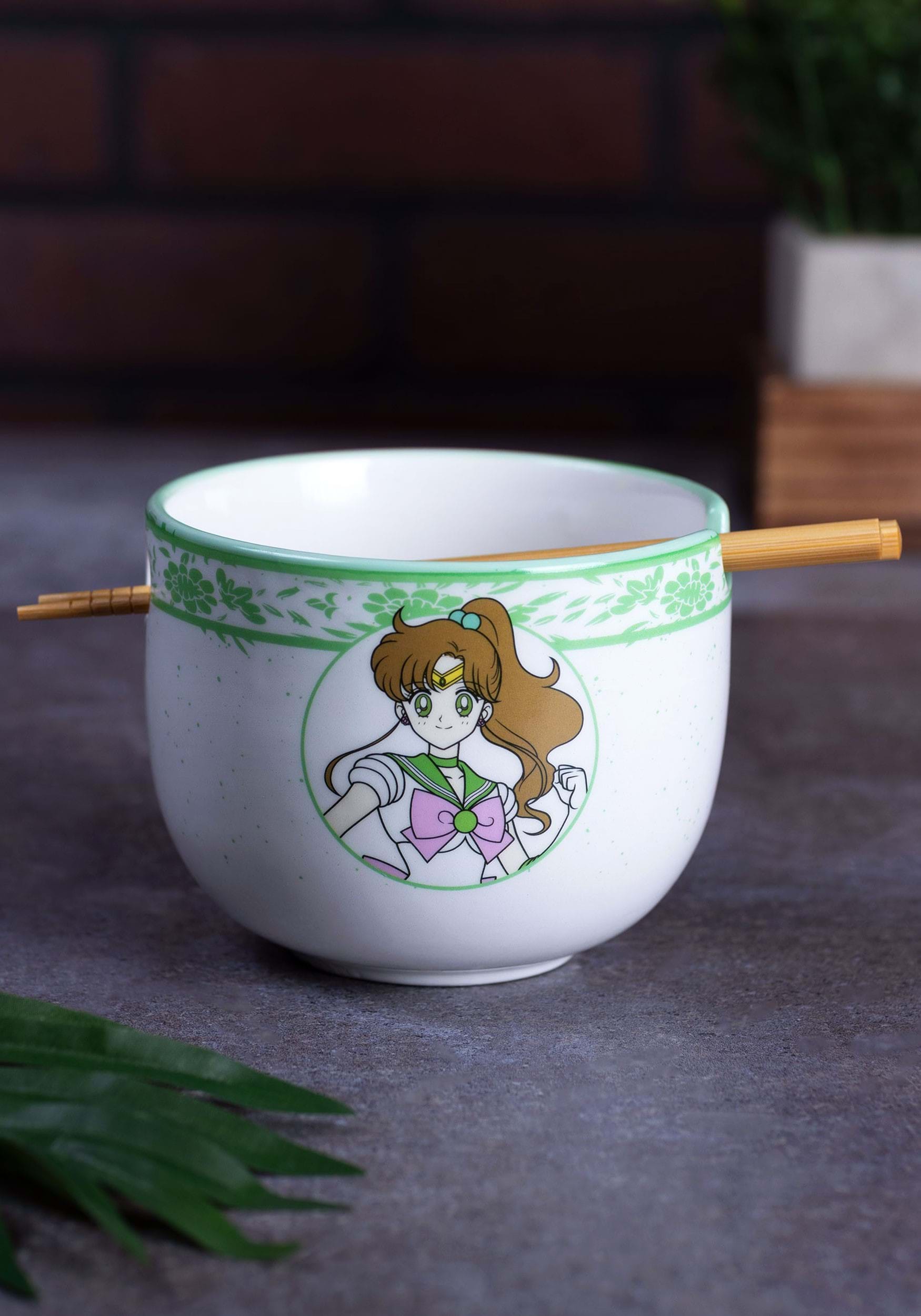 5 Piece Sailor Moon Sailor Scouts Ramen Bowl Set
