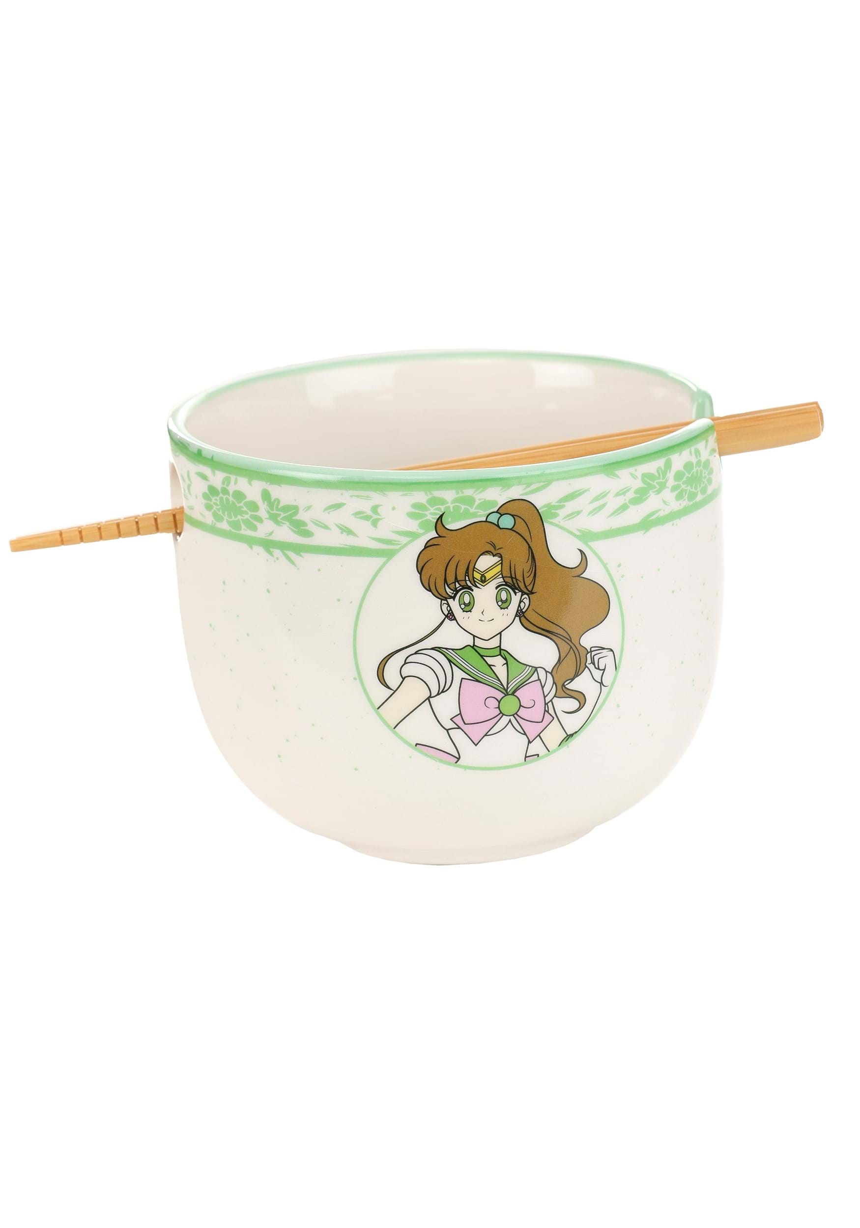 5 Piece Sailor Moon Sailor Scouts Ramen Bowl Set