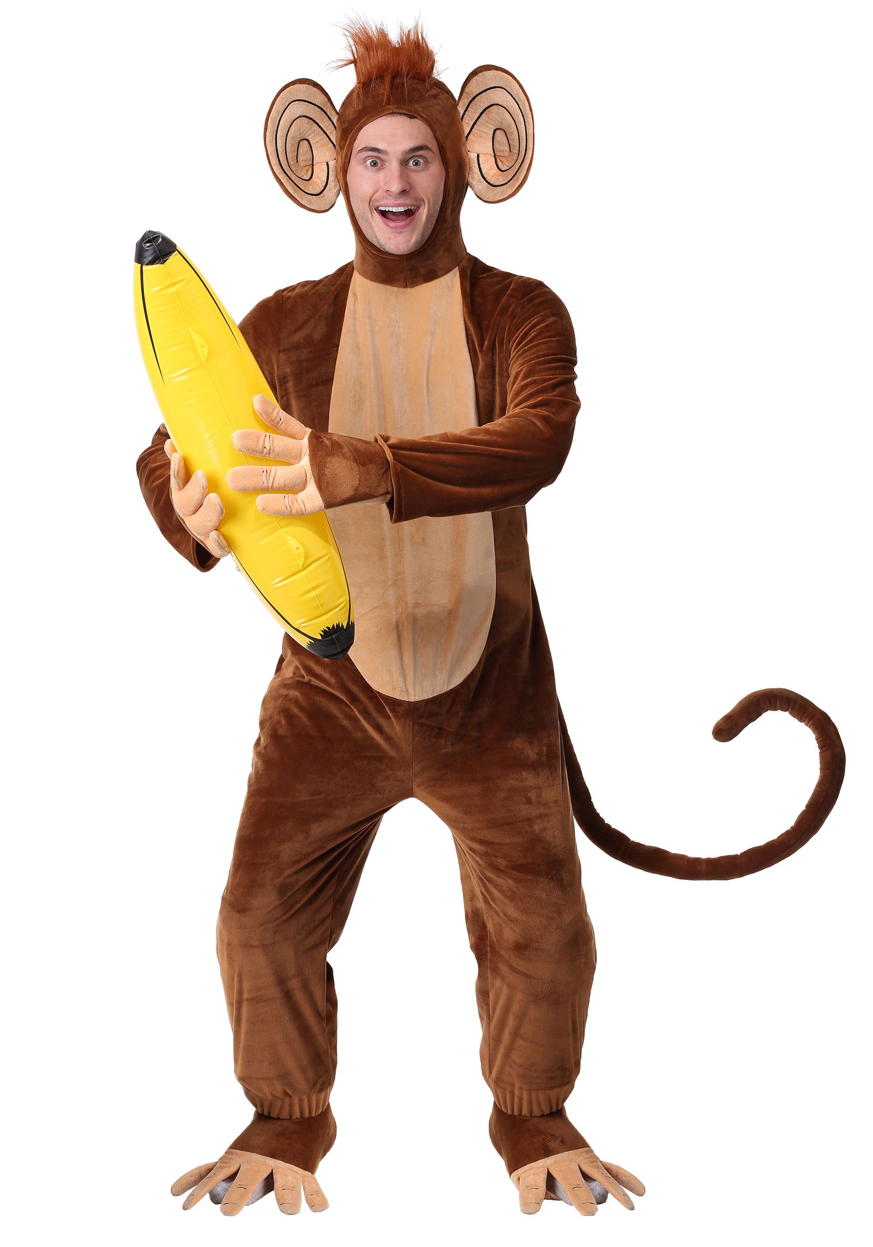 Plus Size Funky Monkey Costume