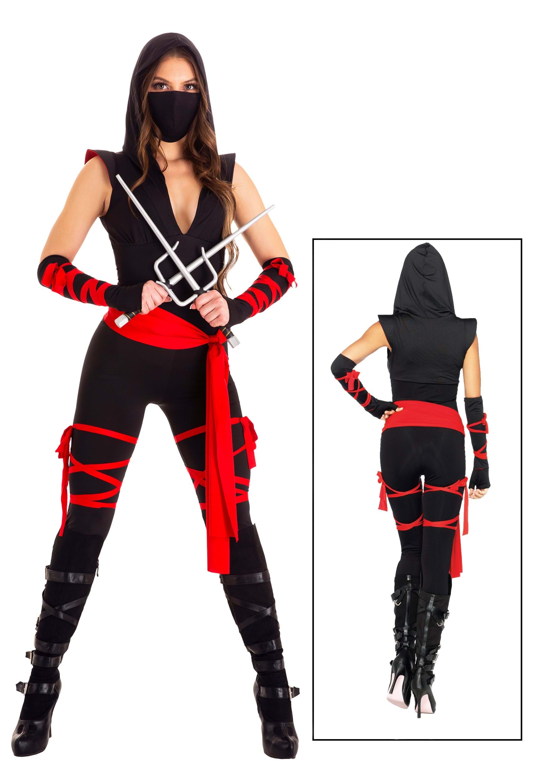 Sexy Deadly Ninja Women's Costume