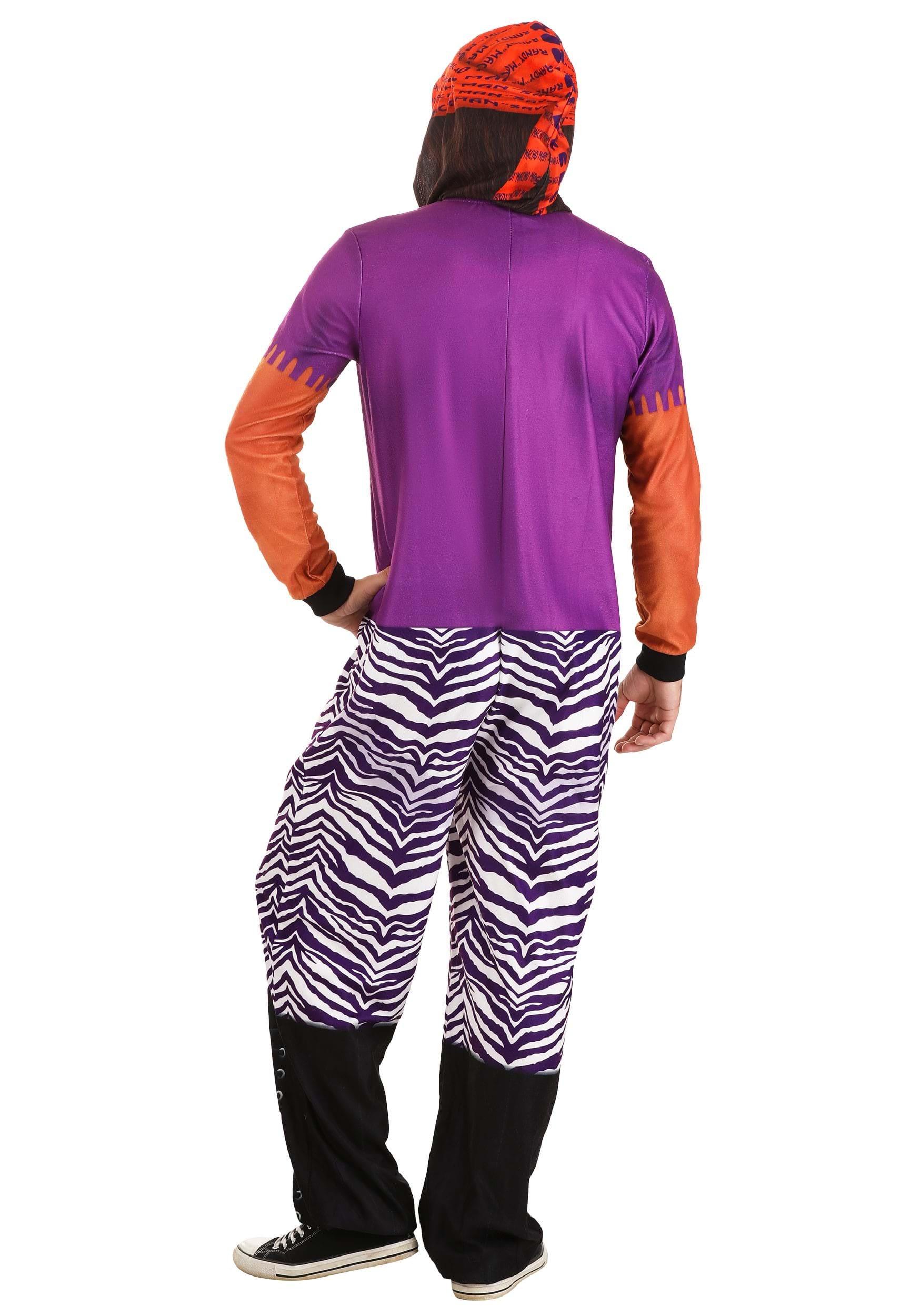 WWE Macho Man Union Suit Onesie for Adults