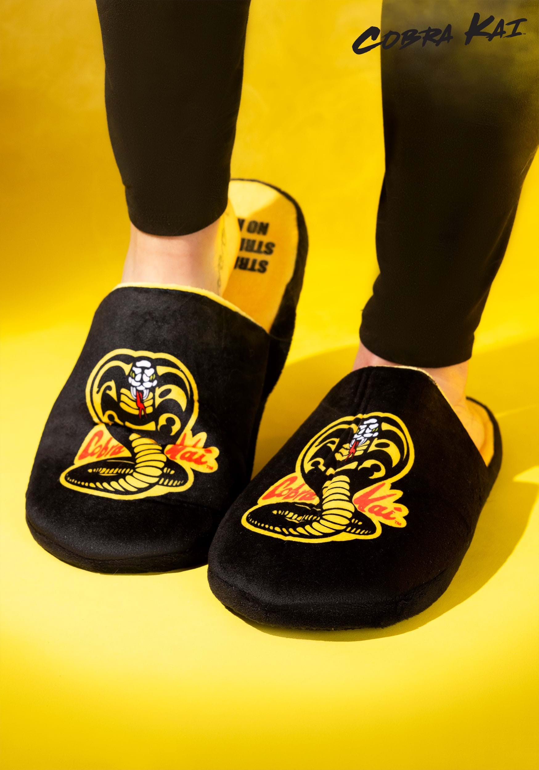 Cobra Kai Slip On Slippers for Adults 1 Cobra Kai Slip On Slippers for Adults