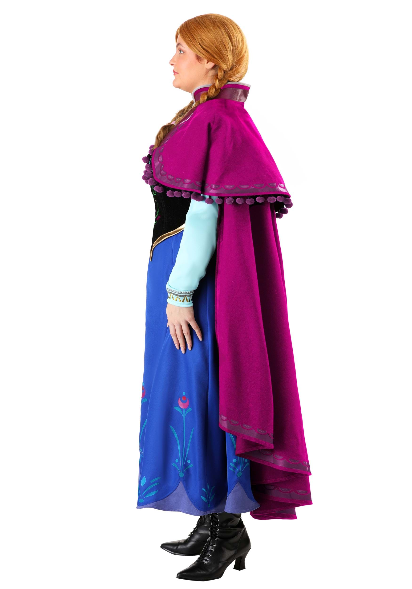 Plus Size Premium Disney Frozen Women's Anna Costume 13 Plus Size Premium Disney Frozen Women's Anna Costume