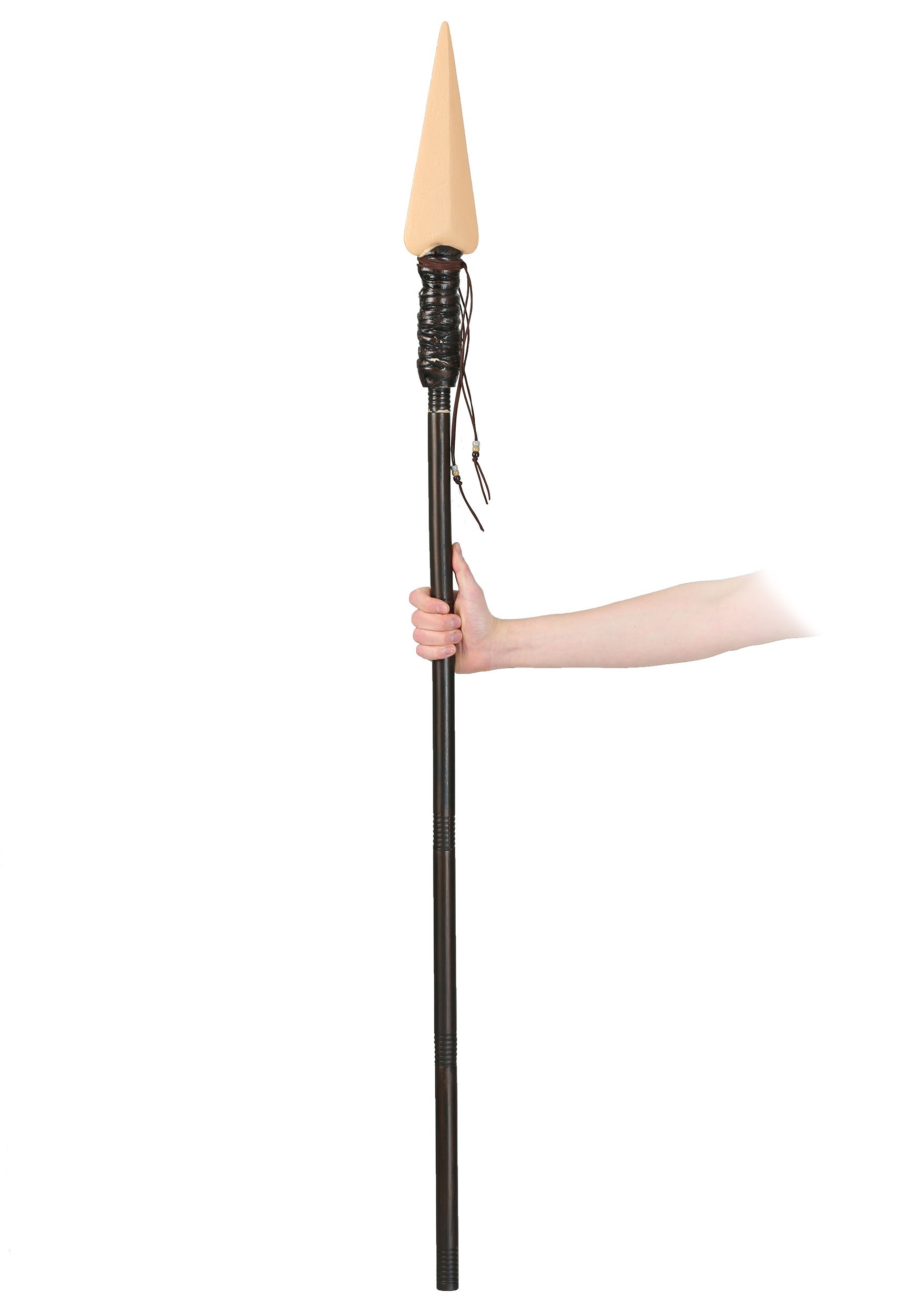 57-Inch Faux Costume Bone Tip Spear