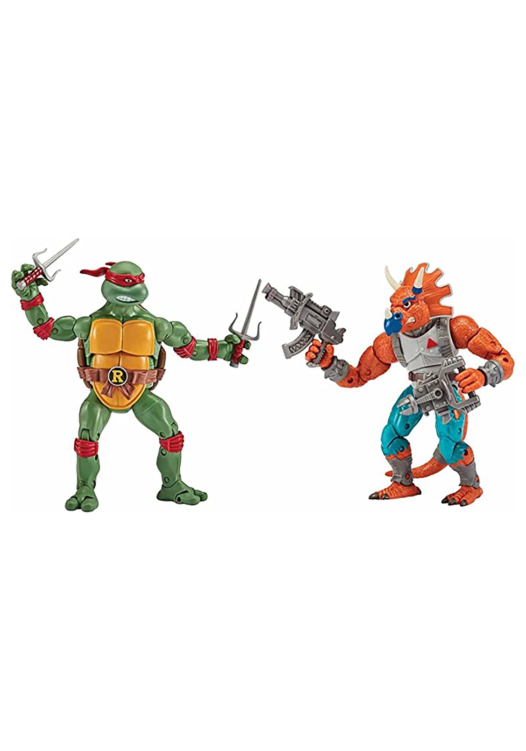 TMNT Raphael Vs. Triceraton Action Figure 2-Pack