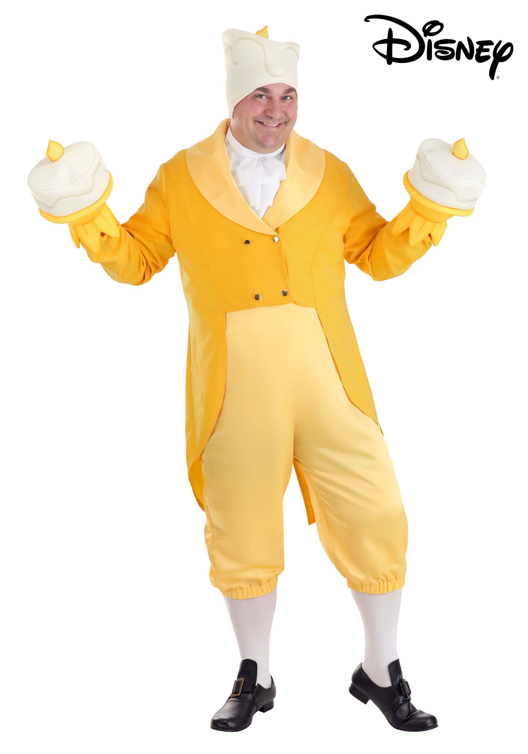 Lumiere Costume for Plus Size Men from Disney's Beauty and the Beast