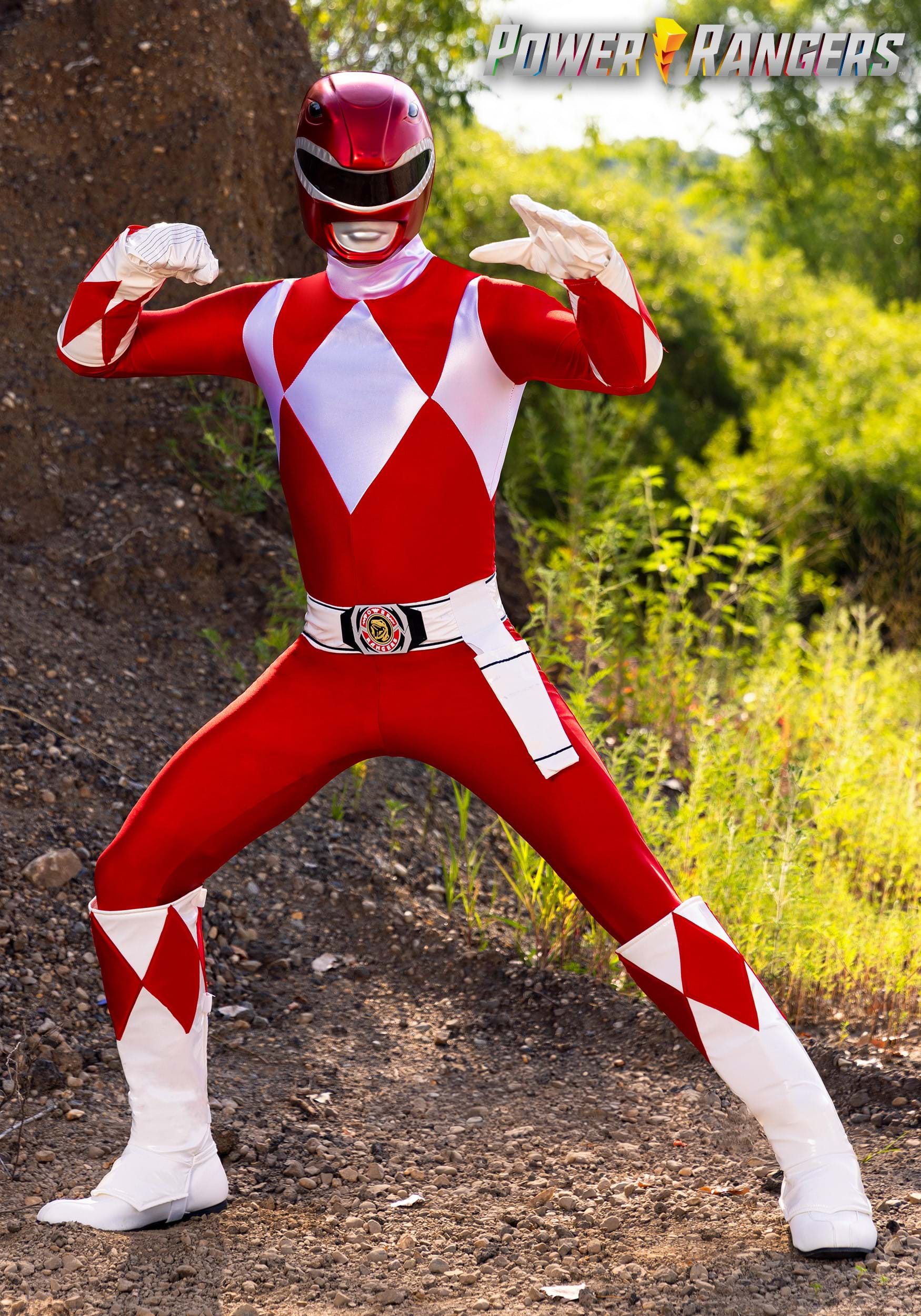 Power Rangers Authentic Adult Red Ranger Costume