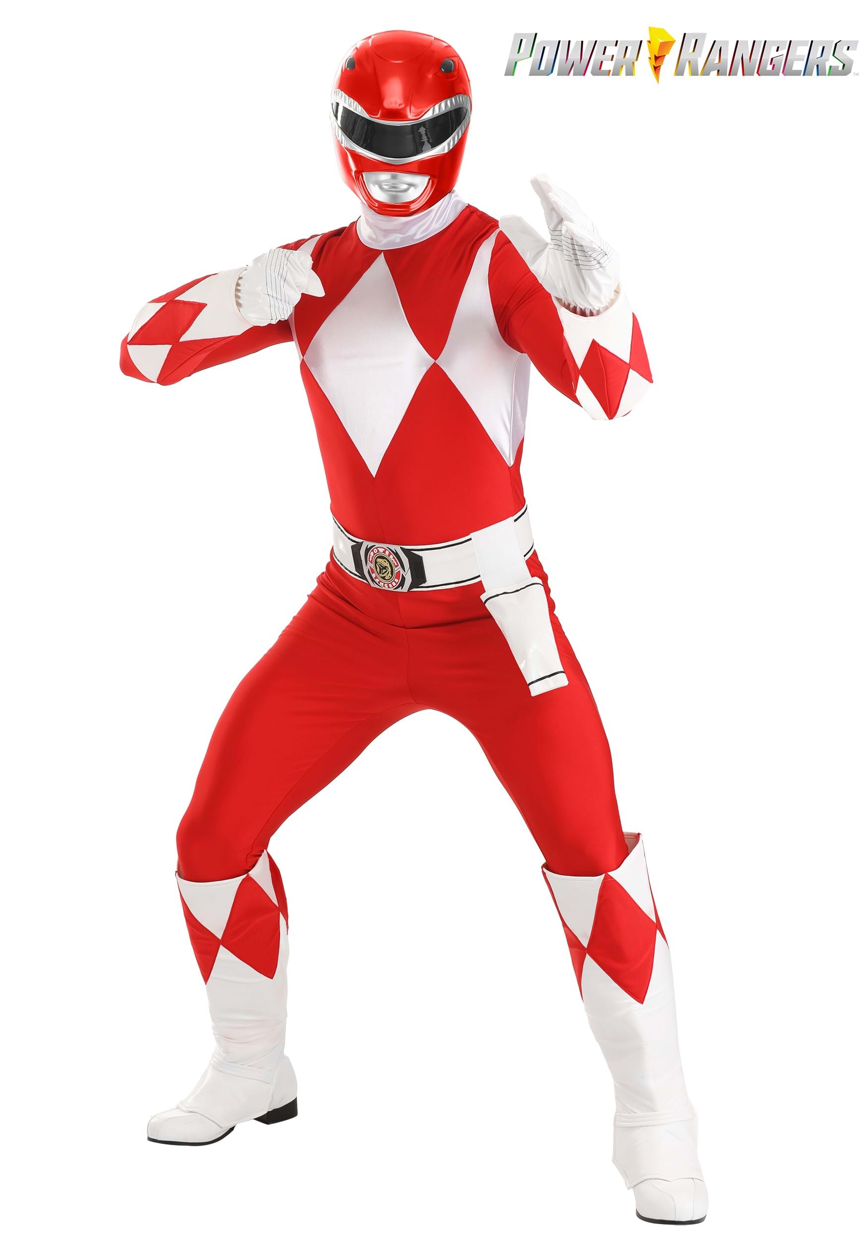 Power Rangers Authentic Adult Red Ranger Costume