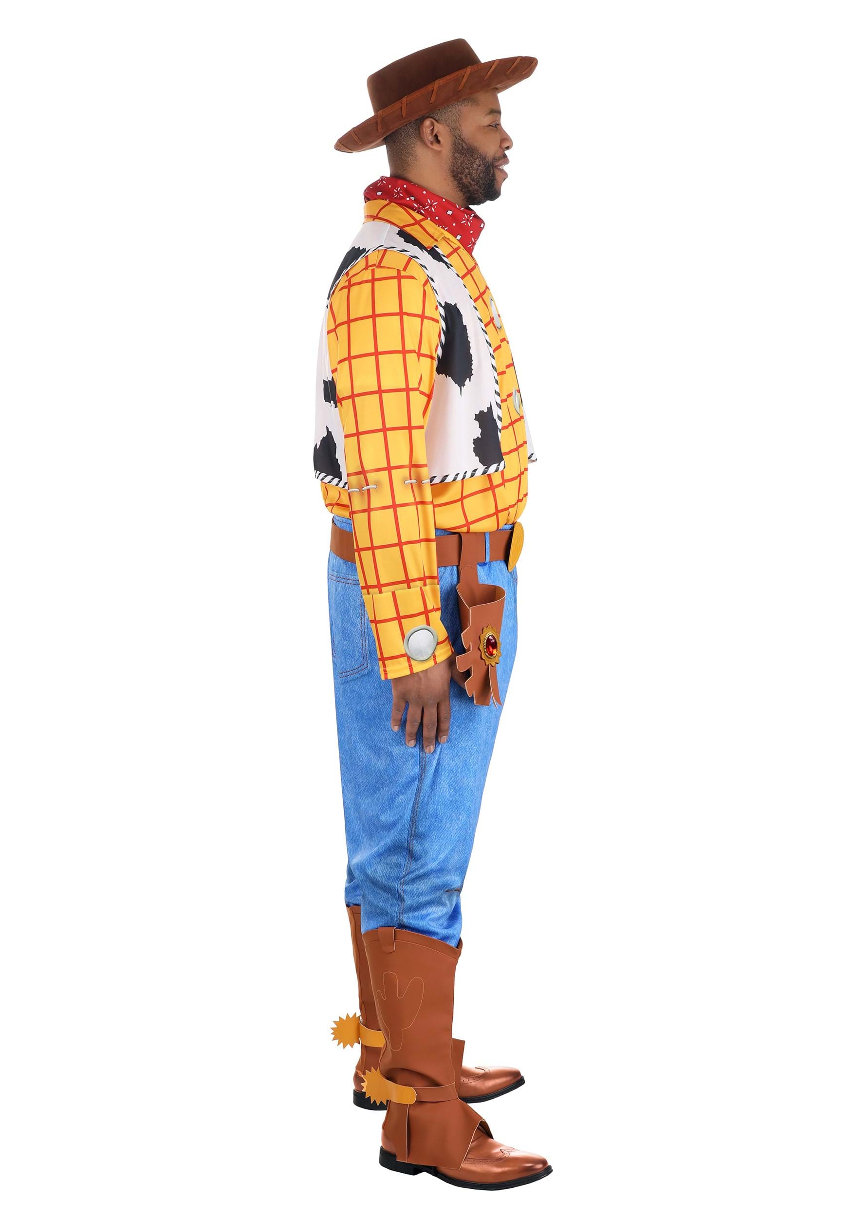 Plus Size Deluxe Woody Toy Story Costume for Men