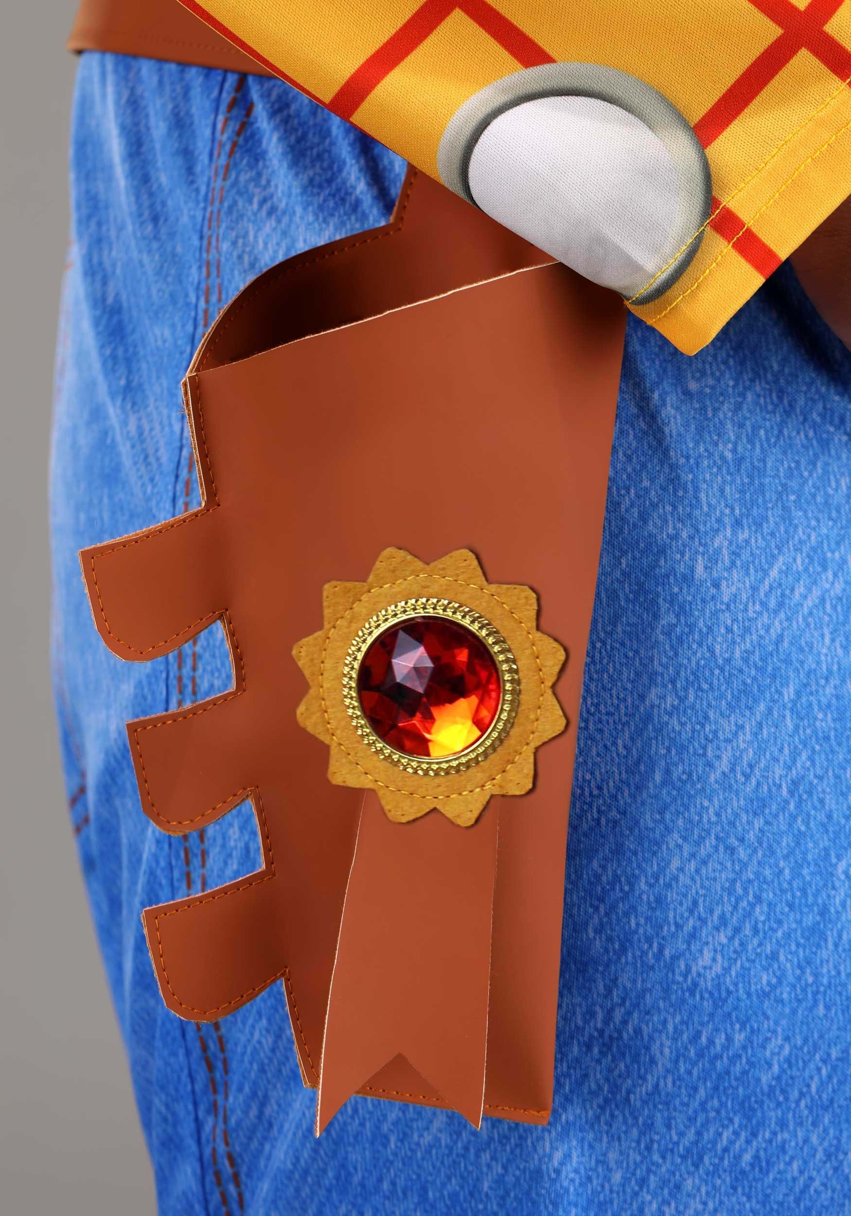 Plus Size Deluxe Woody Toy Story Costume for Men