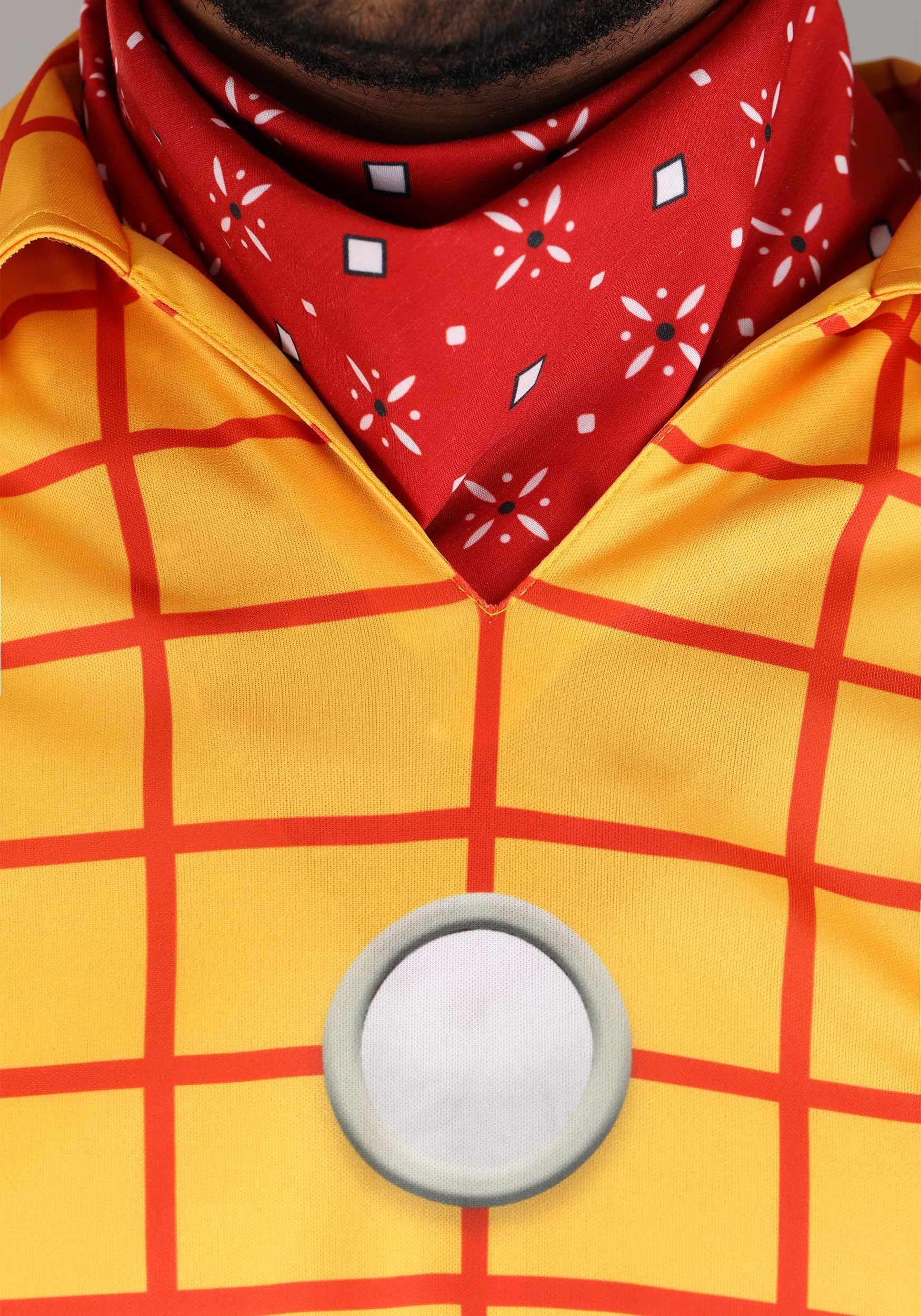 Plus Size Deluxe Woody Toy Story Costume for Men