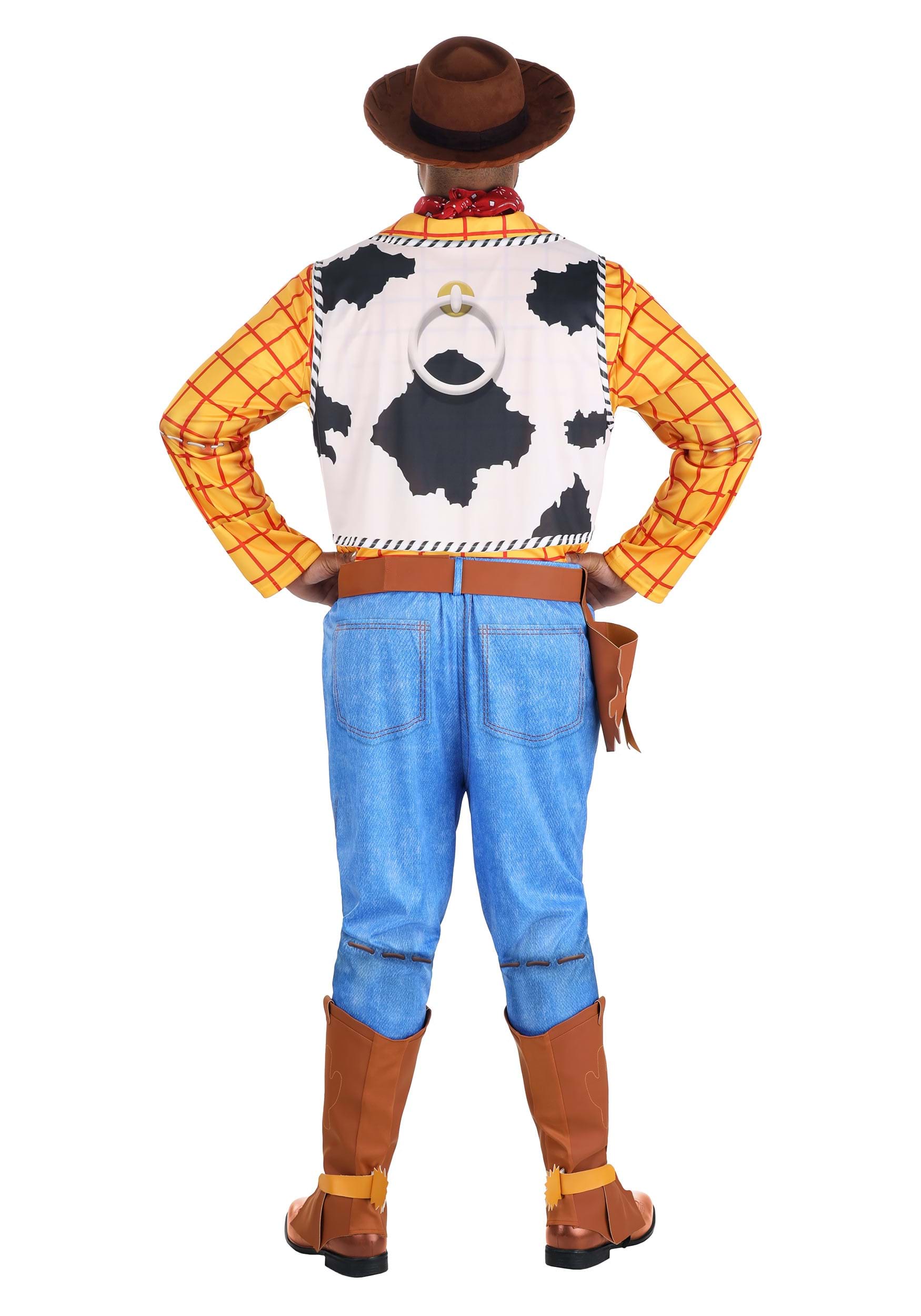 Plus Size Deluxe Woody Toy Story Costume for Men