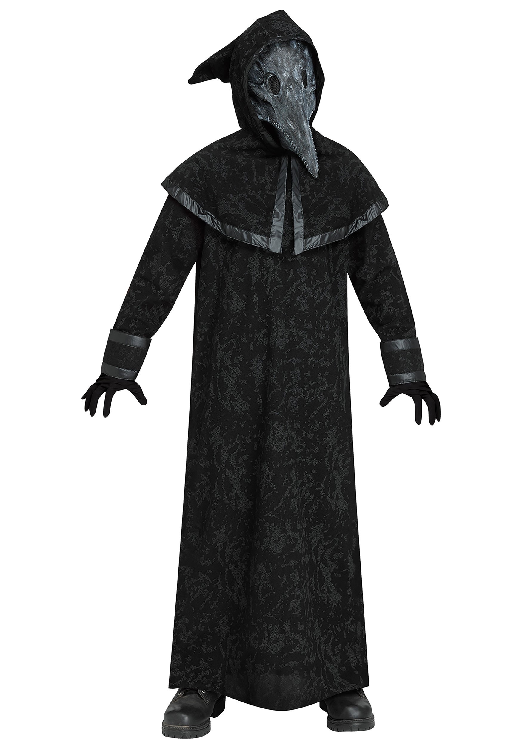Kids Dark Plague Doctor Costume