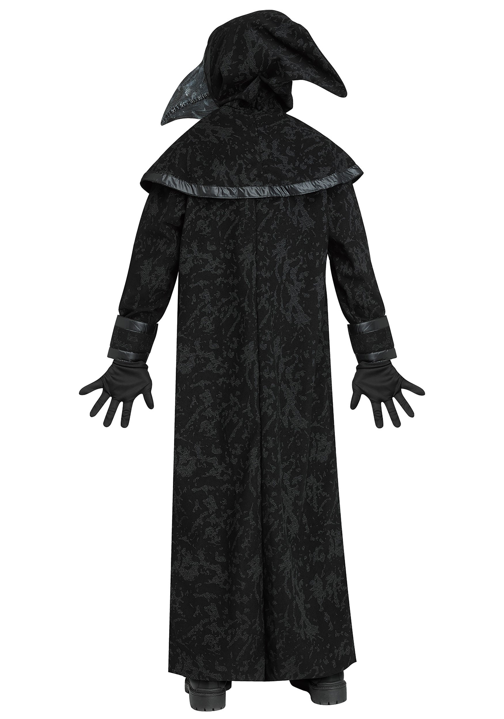 Kids Dark Plague Doctor Costume
