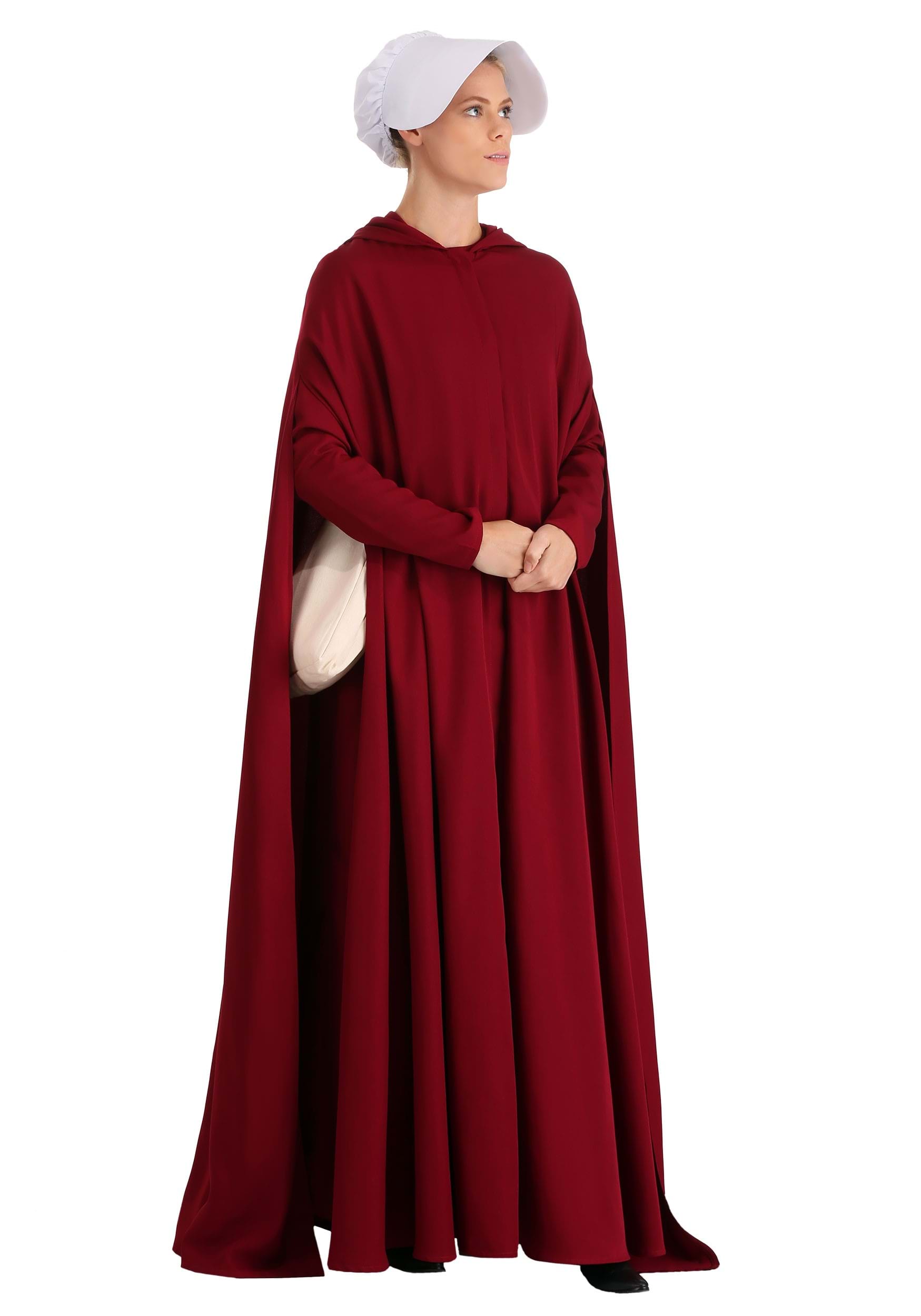 Deluxe Handmaid's Tale Women's Costume 3 Deluxe Handmaid's Tale Women's Costume